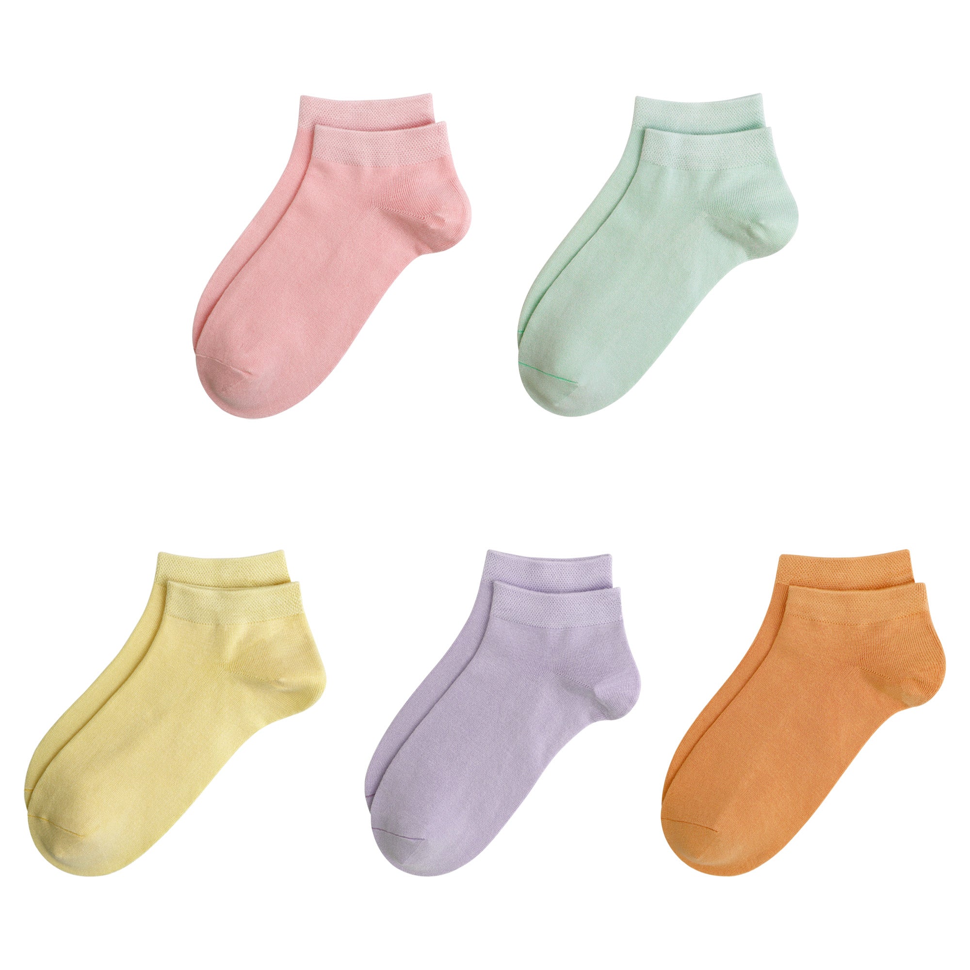 Bamboo School Socks Ankle Super Soft School Kids Socks Stretch Cuffs Athletic Socks Odor Resistant Anti-odor 5 Pairs