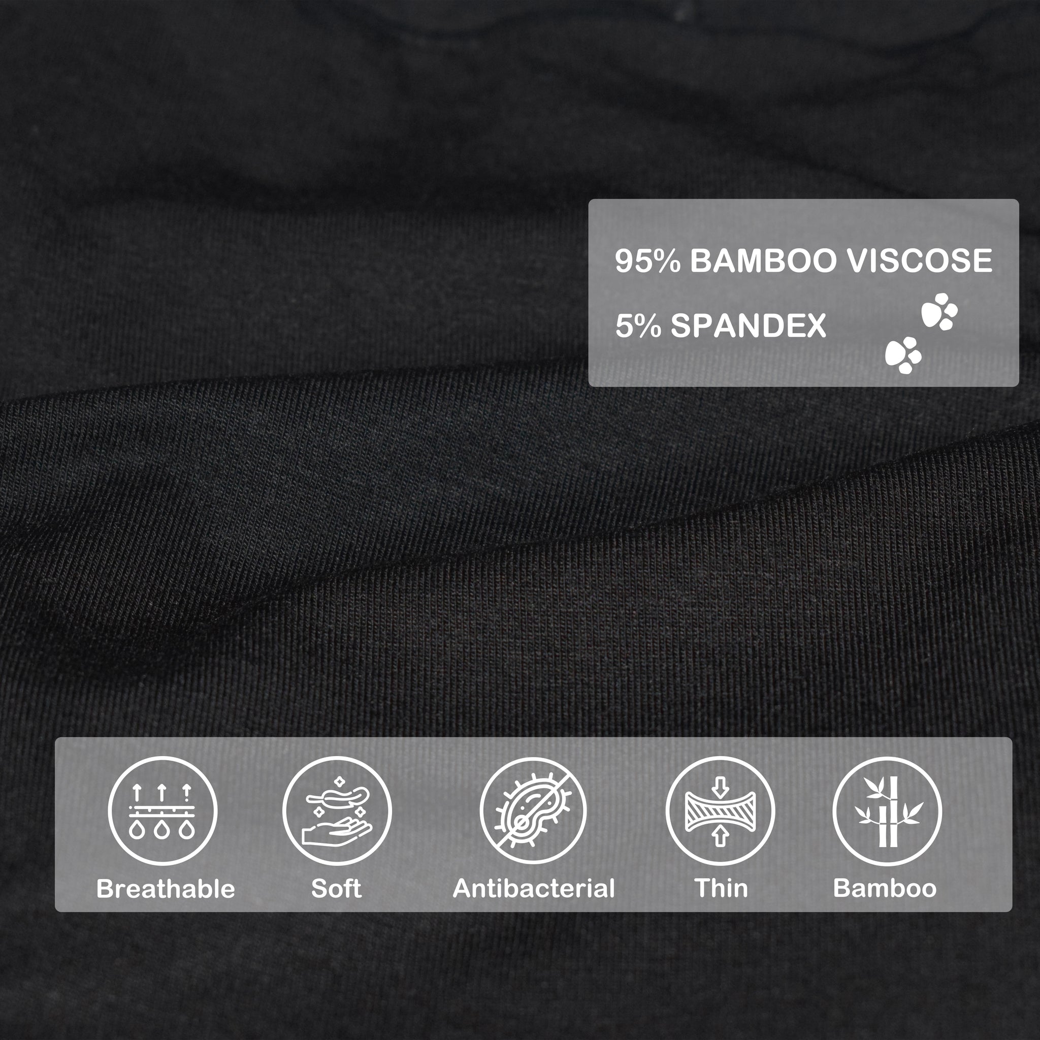 Bamboo Fiber Women Luxury Underwear Silky Ultra Soft Briefs Breathable Stretch High Waist Panties 4 pack