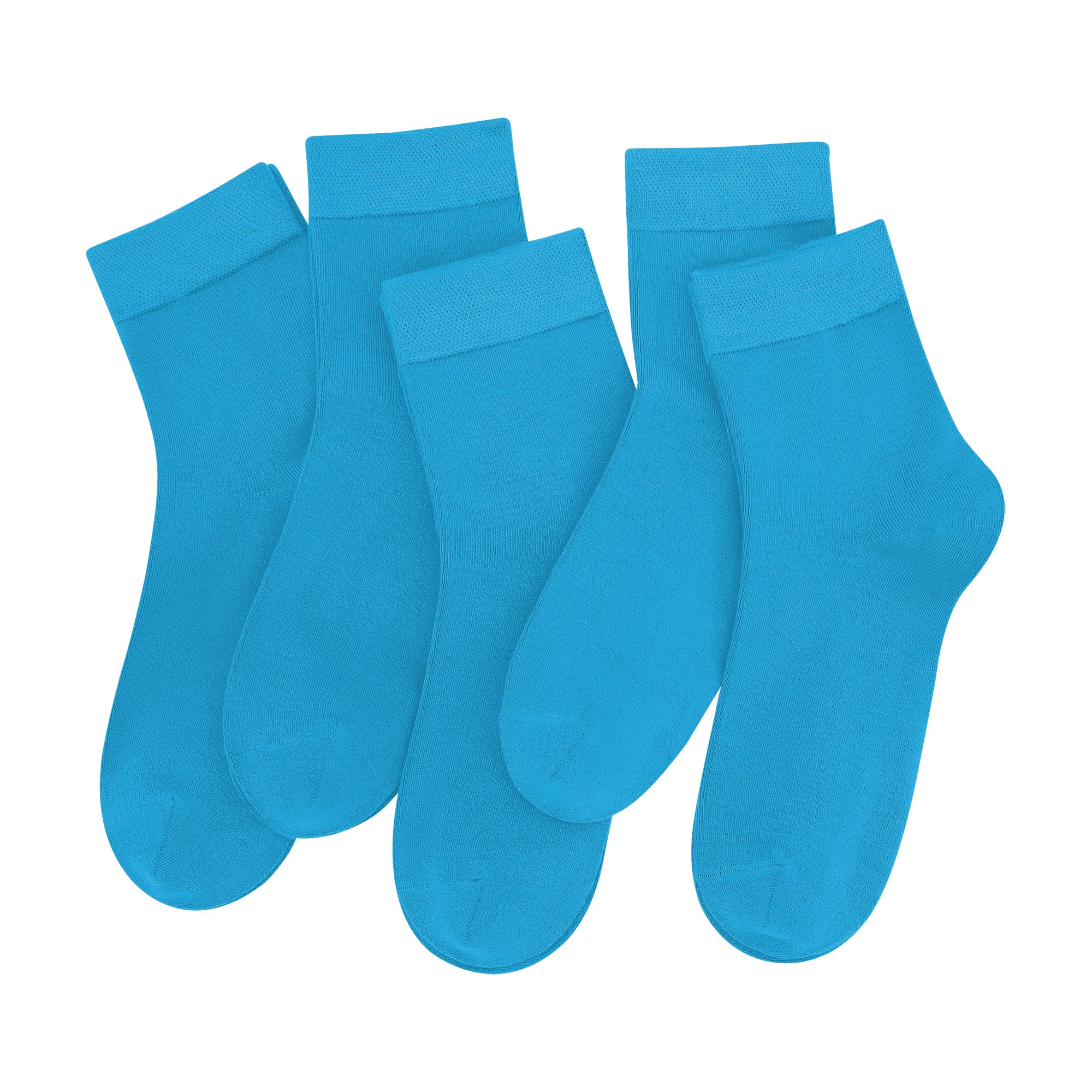 SERISIMPLE Women Ankle Socks Bamboo Crew Thin Ankle Height Boot Lightweight Color Anti Odor Soft Breathable Sock 5 Pairs