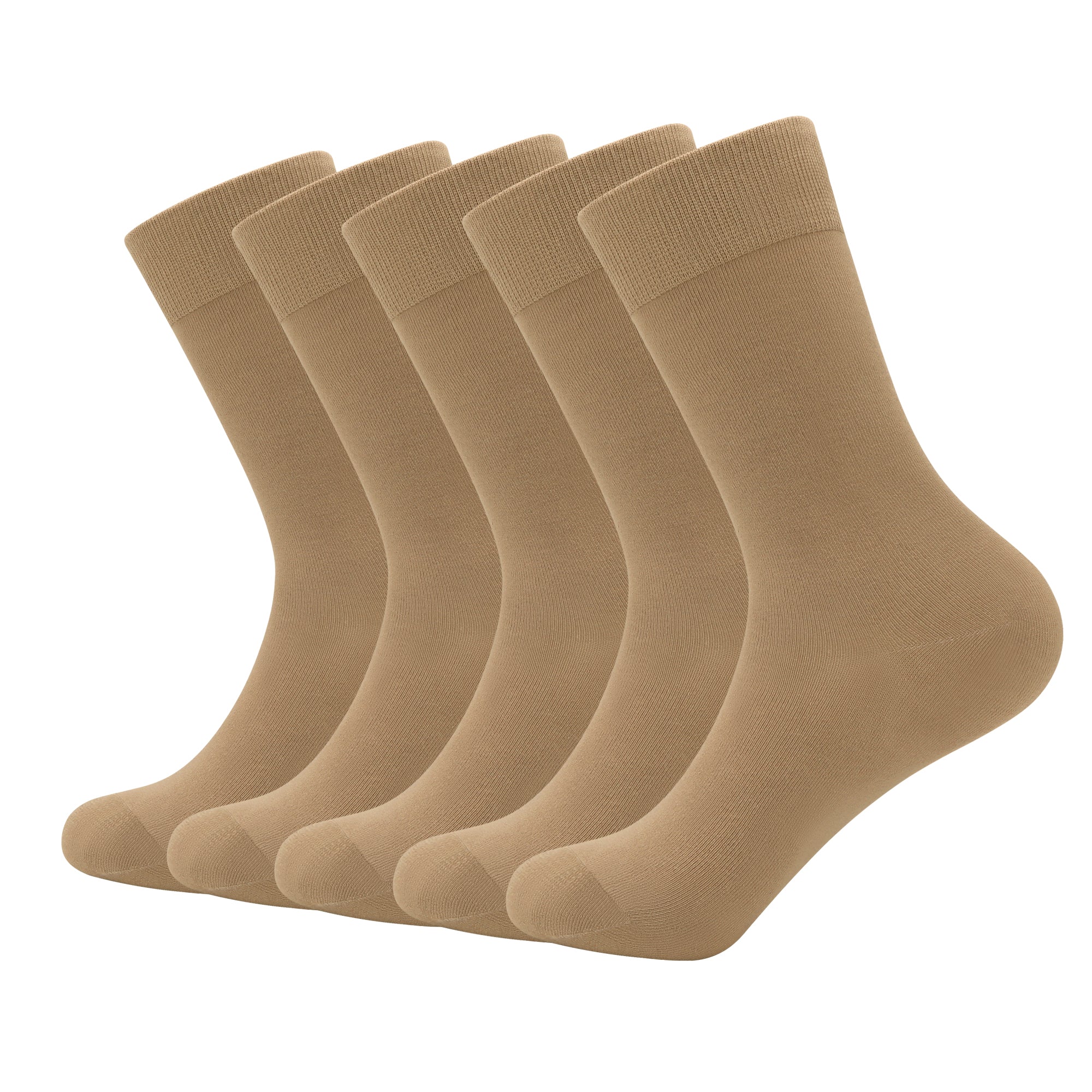 Bamboo Dress Men Sock Thin Soft Crew Anti Odor Lightweight Sock Odor Resistant Breathable Sock 9-13,5 Pairs
