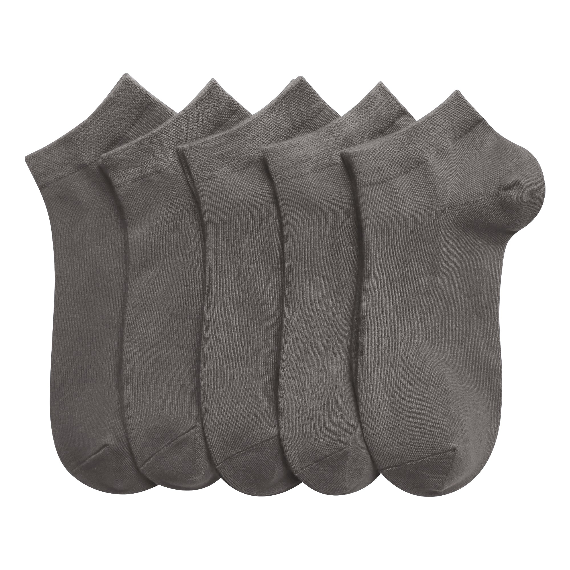 Women Bamboo Ankle Socks Low Cut Thin Sock Lightweight Pastal Color Soft Sock 5 Pairs