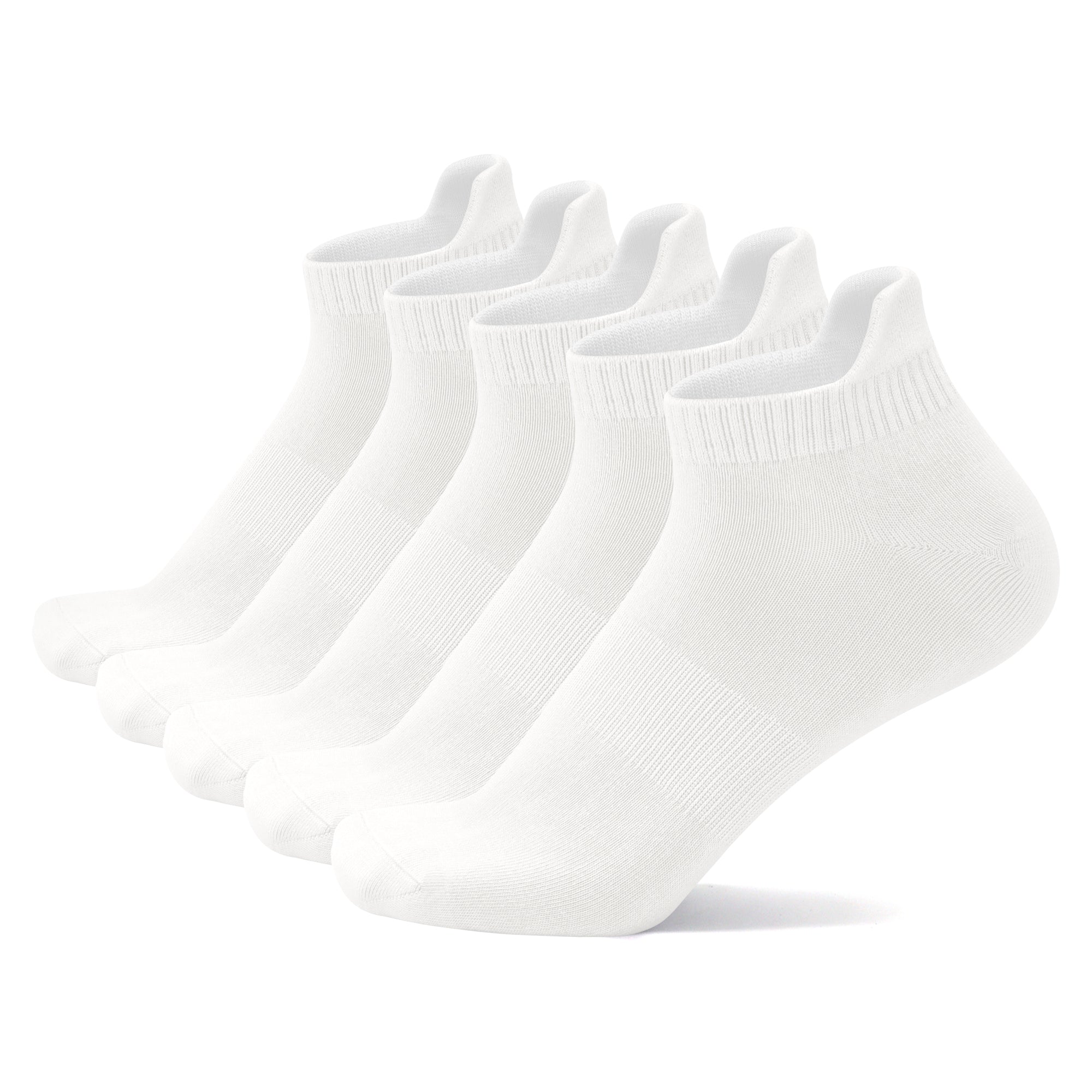 Thin Viscose Bamboo No Show Sock Men Low Cut Socks Odor Resistant Breathable Sock 5 Pairs
