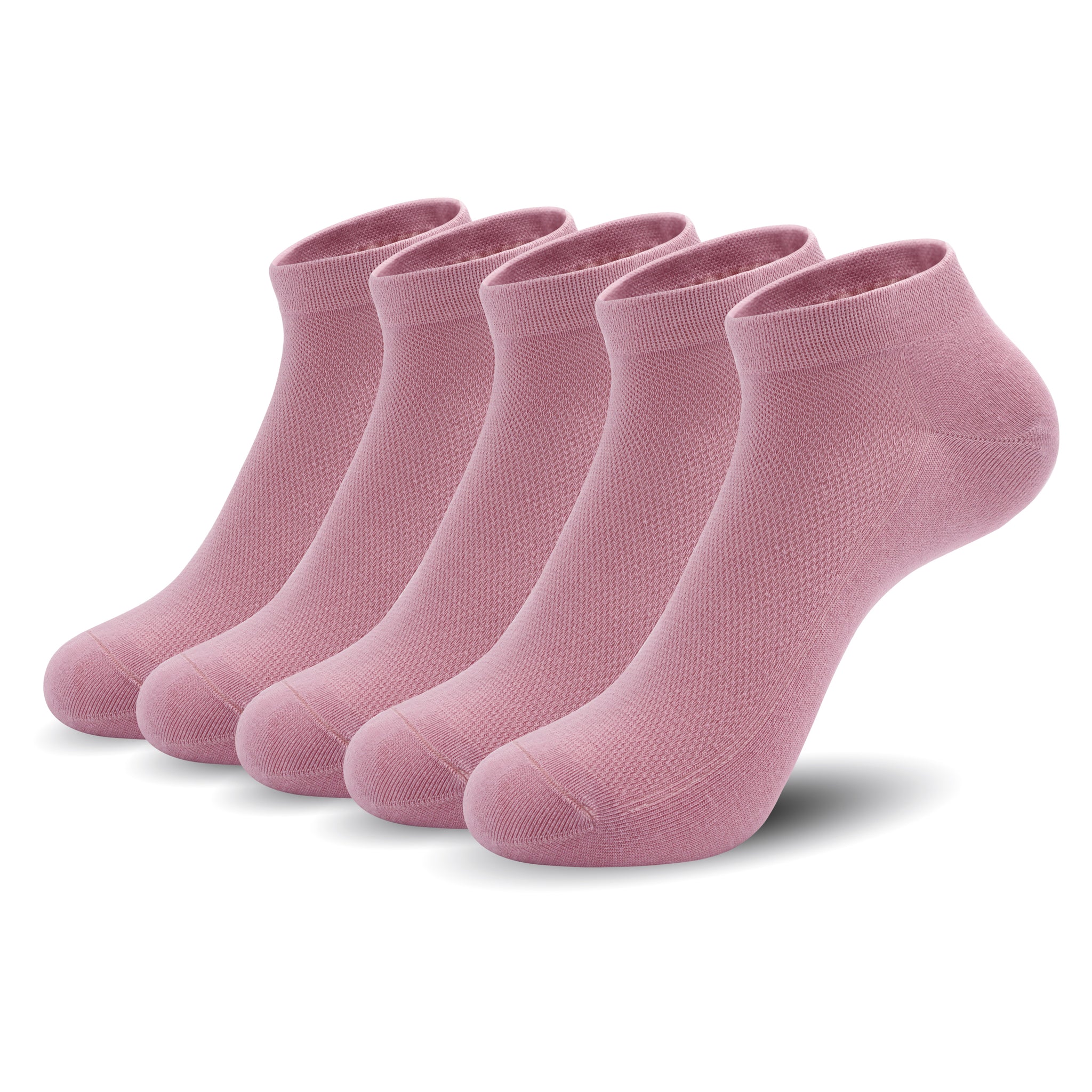 Women Mesh Ankle Socks Bamboo Summer Cool Socks Soft Ultra Thin Low Cut Sock 5 Pairs,4-8/9-11
