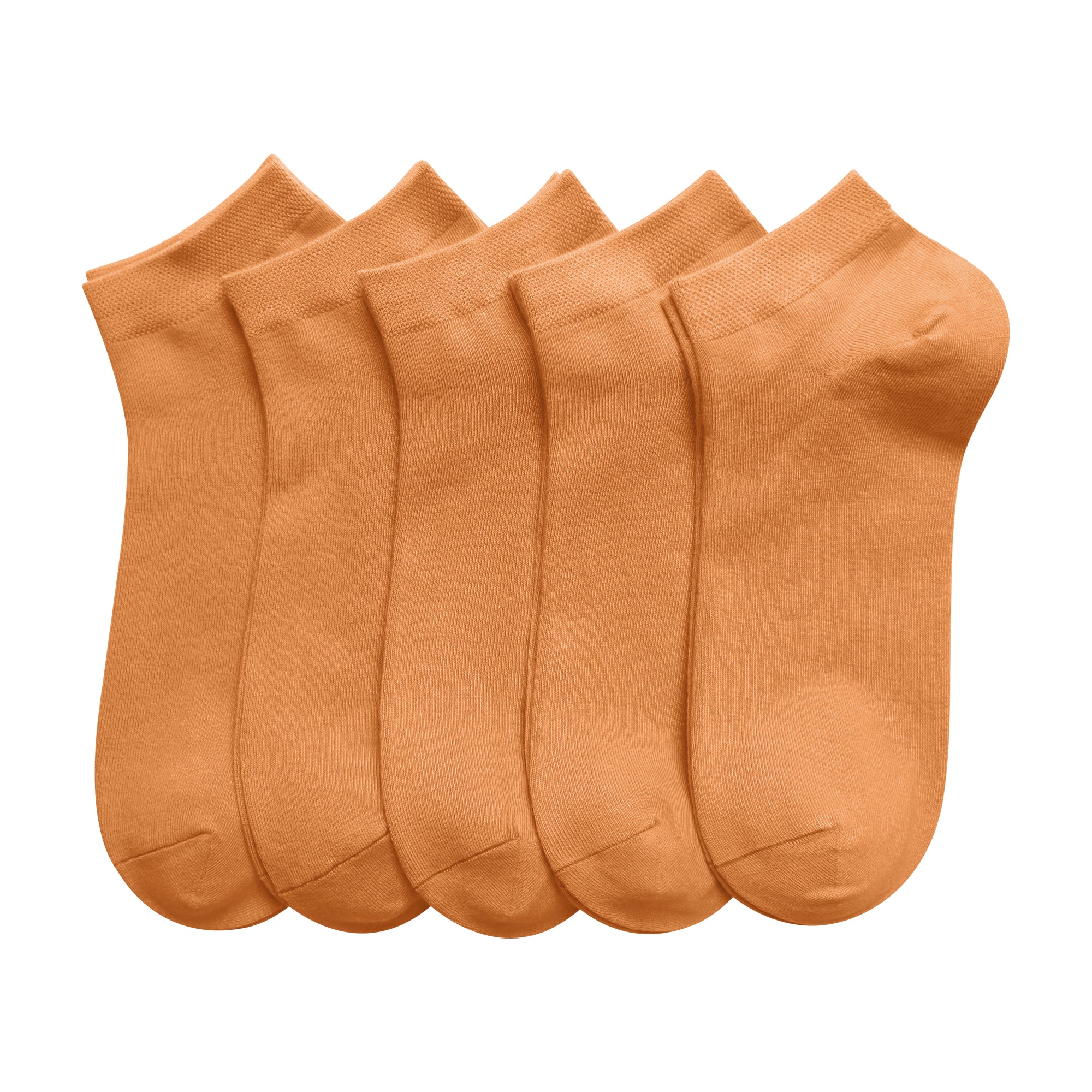 Women Bamboo Ankle Socks Low Cut Thin Sock Lightweight Pastal Color Soft Sock 5 Pairs
