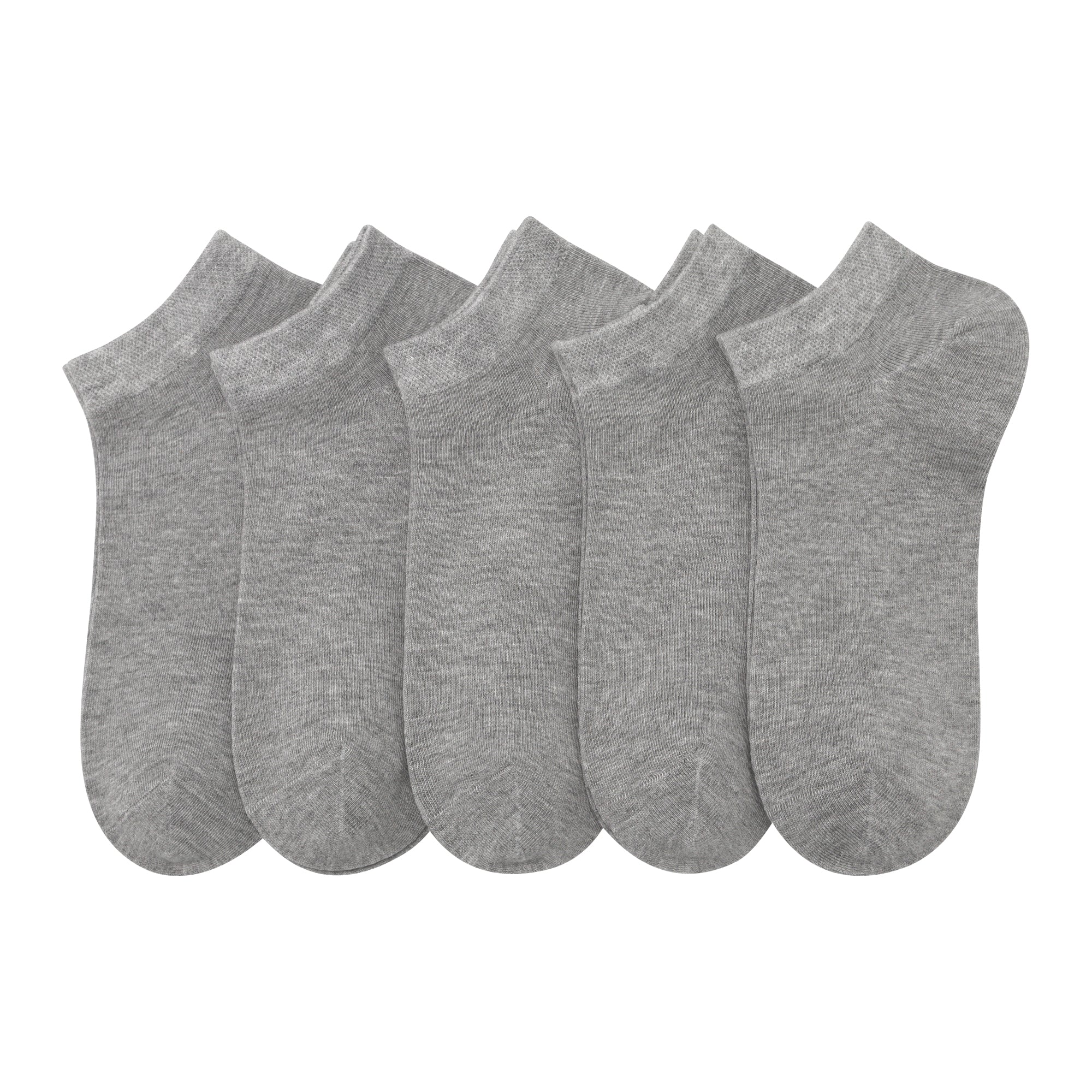 Women Bamboo Ankle Socks Low Cut Thin Sock Lightweight Pastal Color Soft Sock 5 Pairs