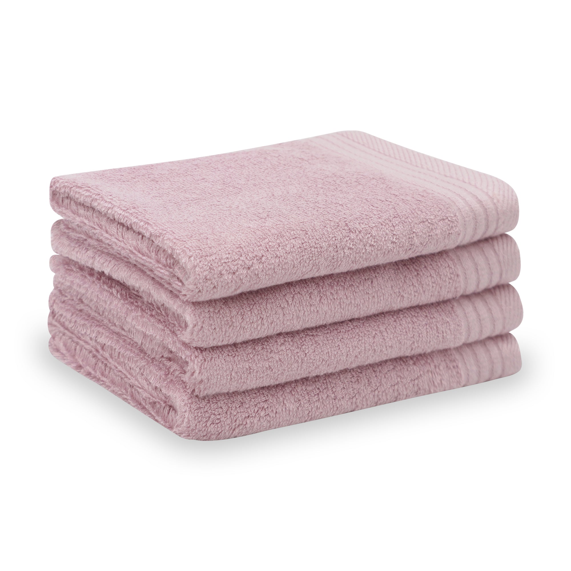 Premium Viscose Bamboo Washcloth Set - Pack of 4, 13x13 in Soft and Absorbent, Durable and Comfortable, Suitable for Body & Face, Baby and Adults