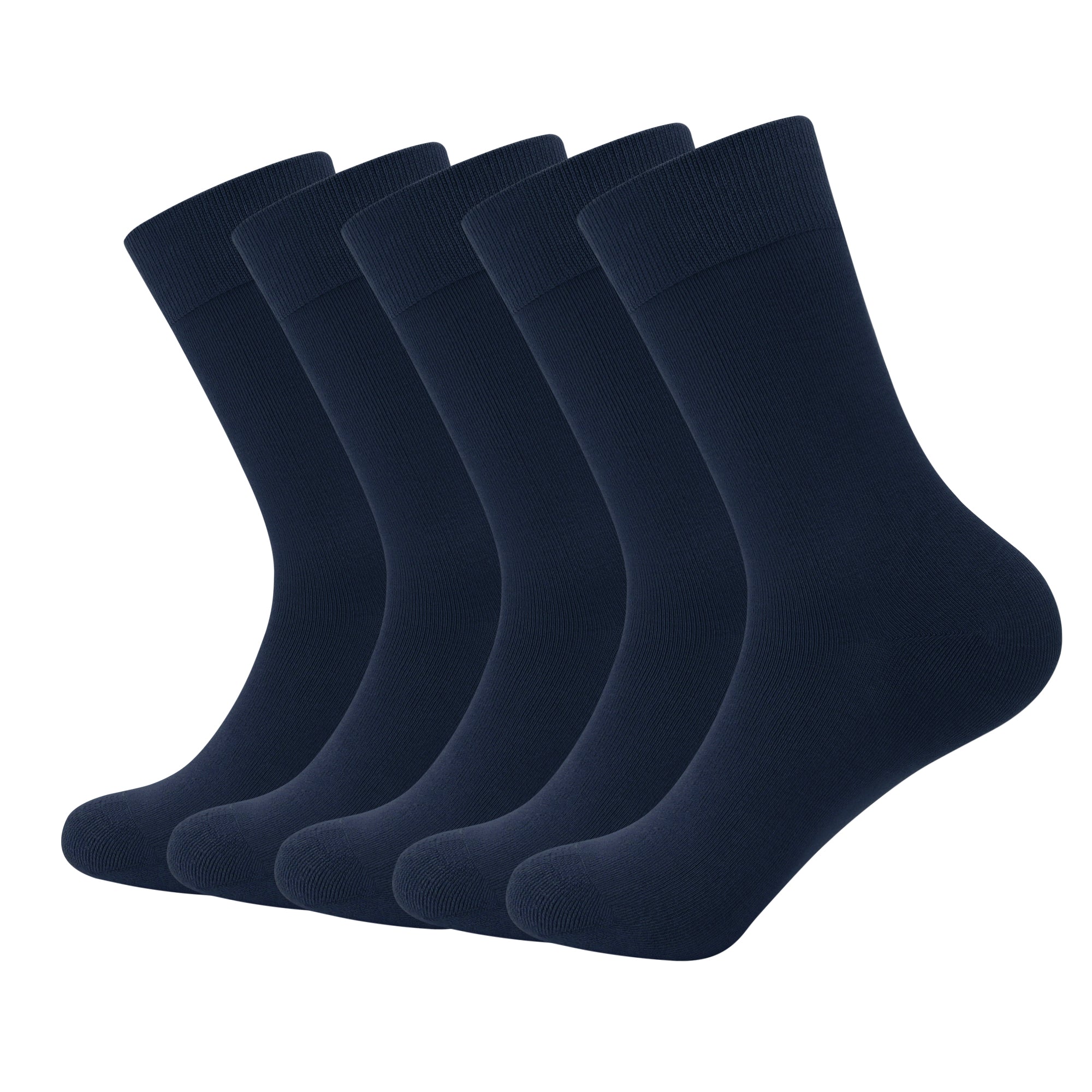 Bamboo Dress Men Sock Thin Soft Crew Anti Odor Lightweight Sock Odor Resistant Breathable Sock 9-13,5 Pairs