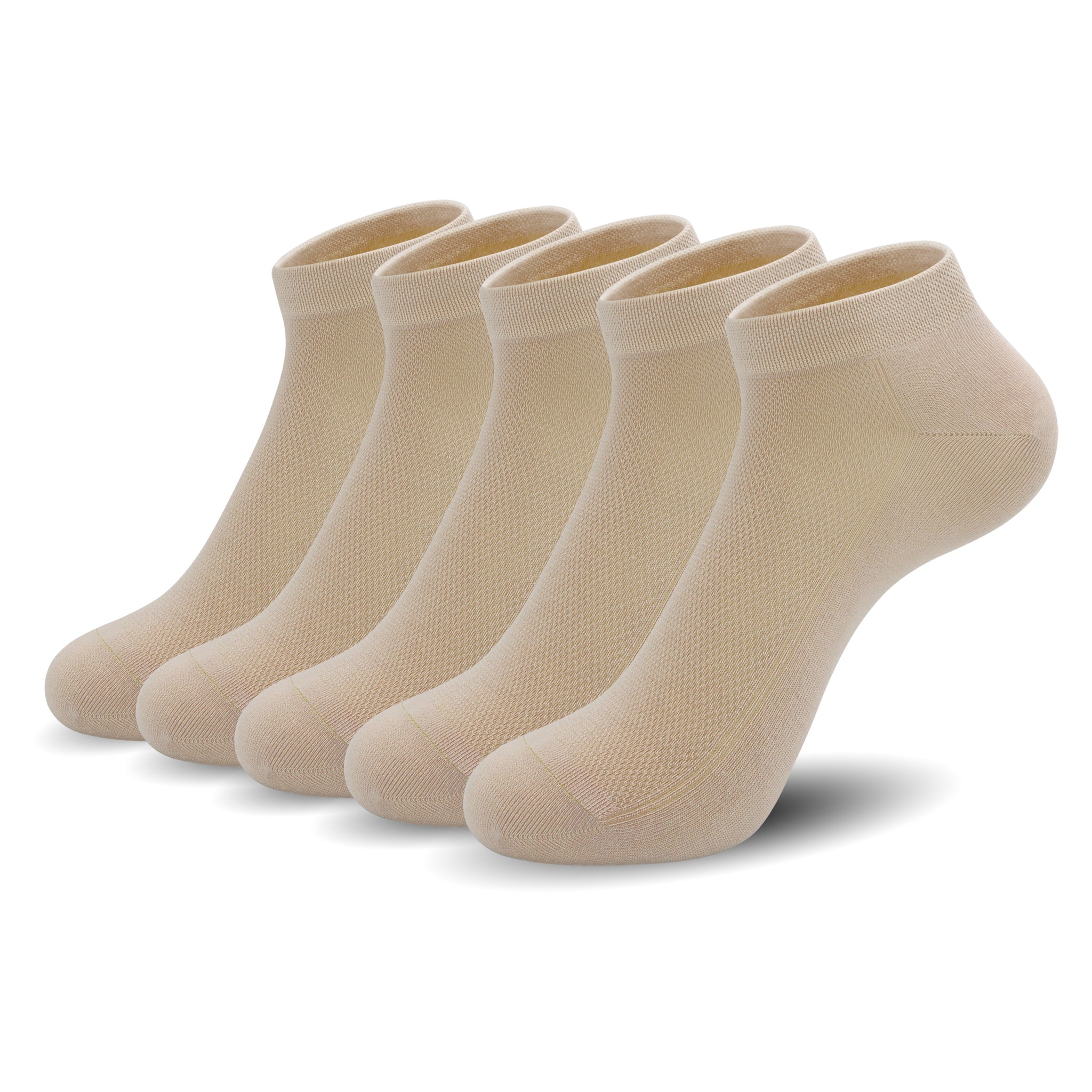Women Mesh Ankle Socks Bamboo Summer Cool Socks Soft Ultra Thin Low Cut Sock 5 Pairs,4-8/9-11