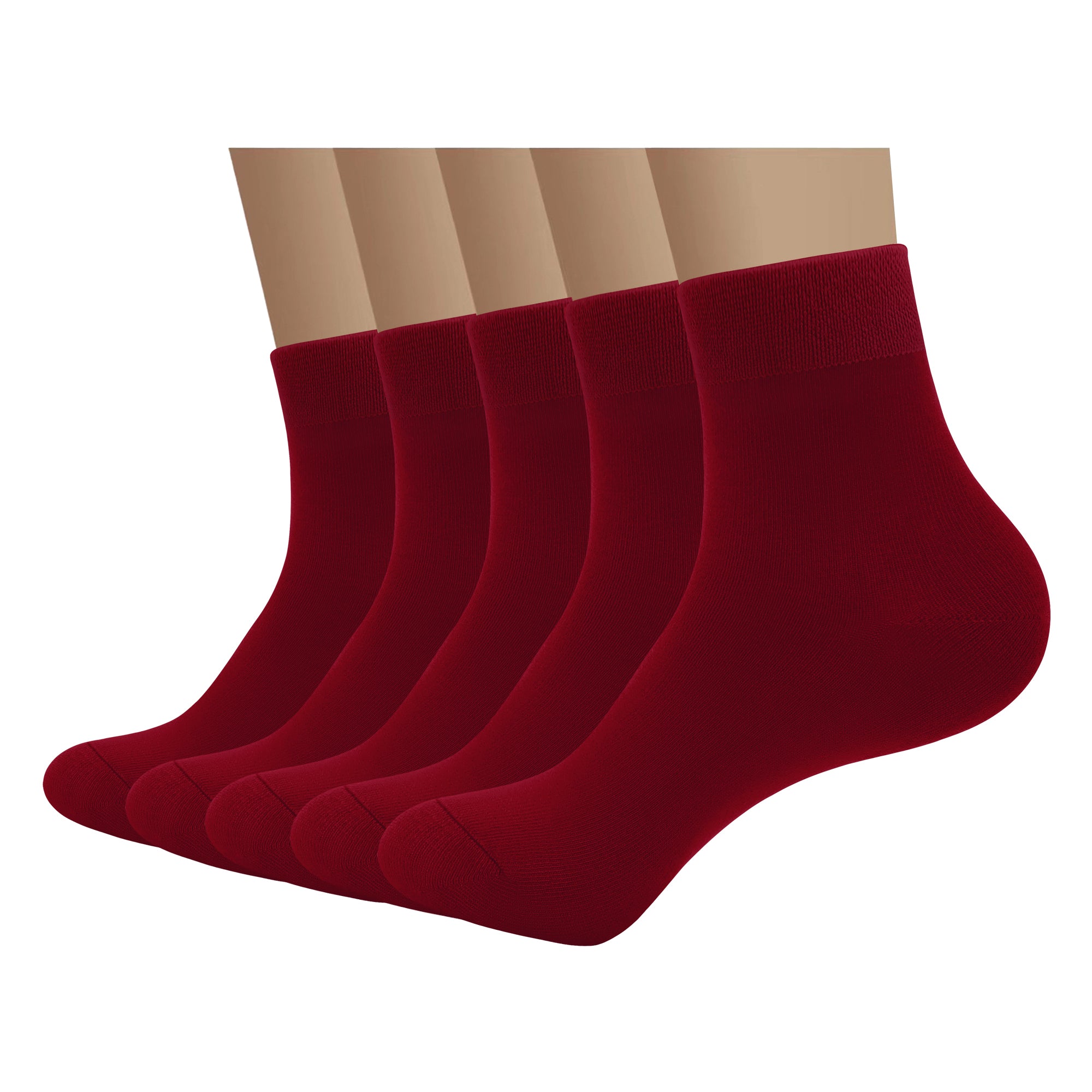 Bamboo Men sock Breathable Sock Low Quarter Thin Ankle Sock Comfort Cool soft Sock 5 Pairs