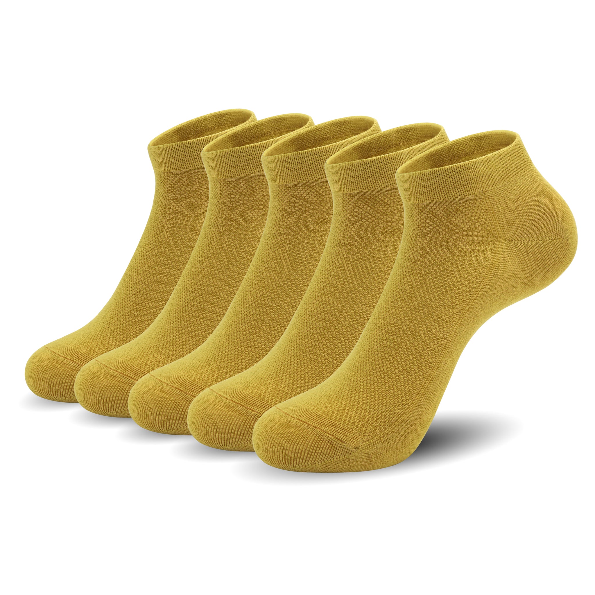 Women Mesh Ankle Socks Bamboo Summer Cool Socks Soft Ultra Thin Low Cut Sock 5 Pairs, 4-8/9-11