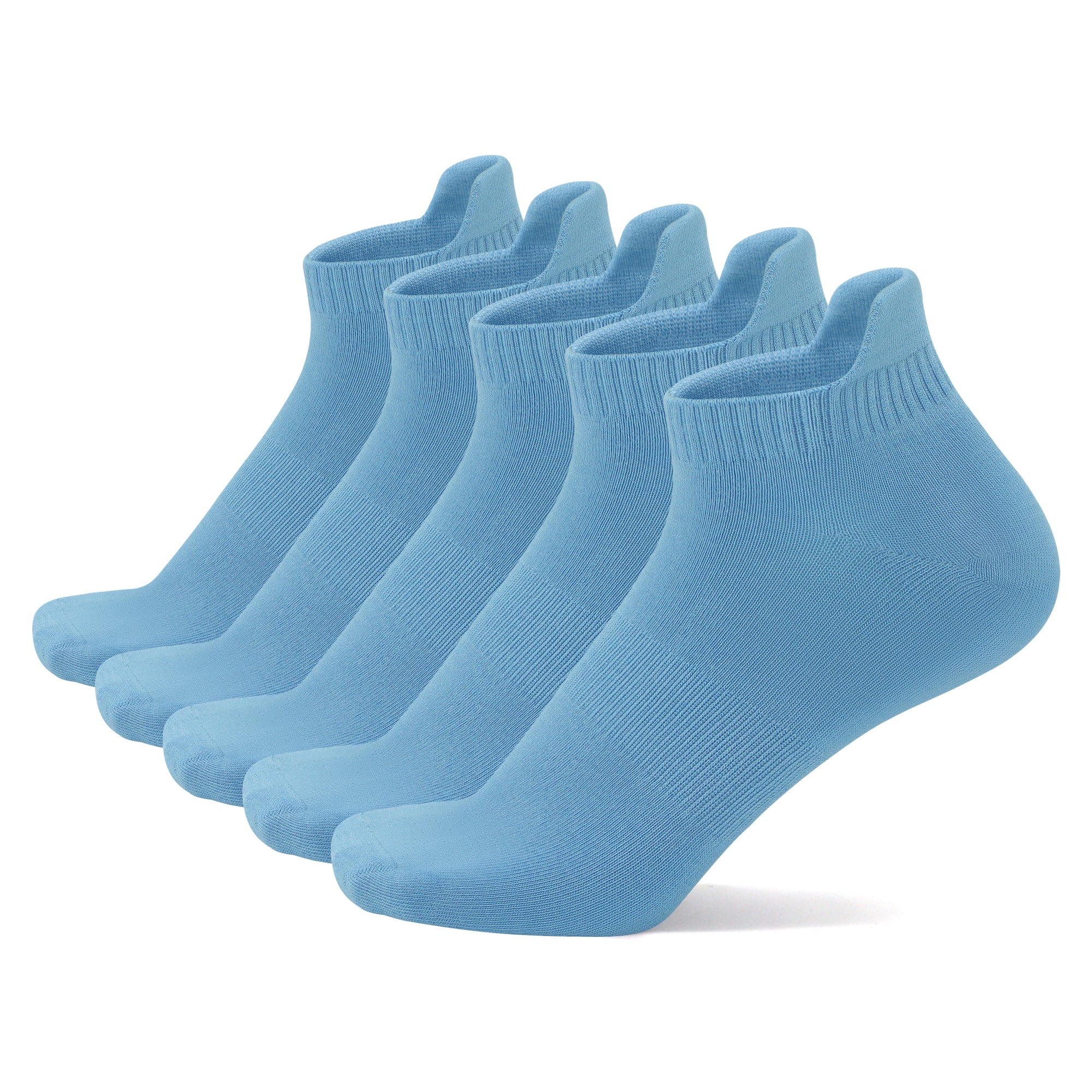 Thin Viscose Bamboo No Show Sock Men Low Cut Socks Odor Resistant Breathable Sock 5 Pairs