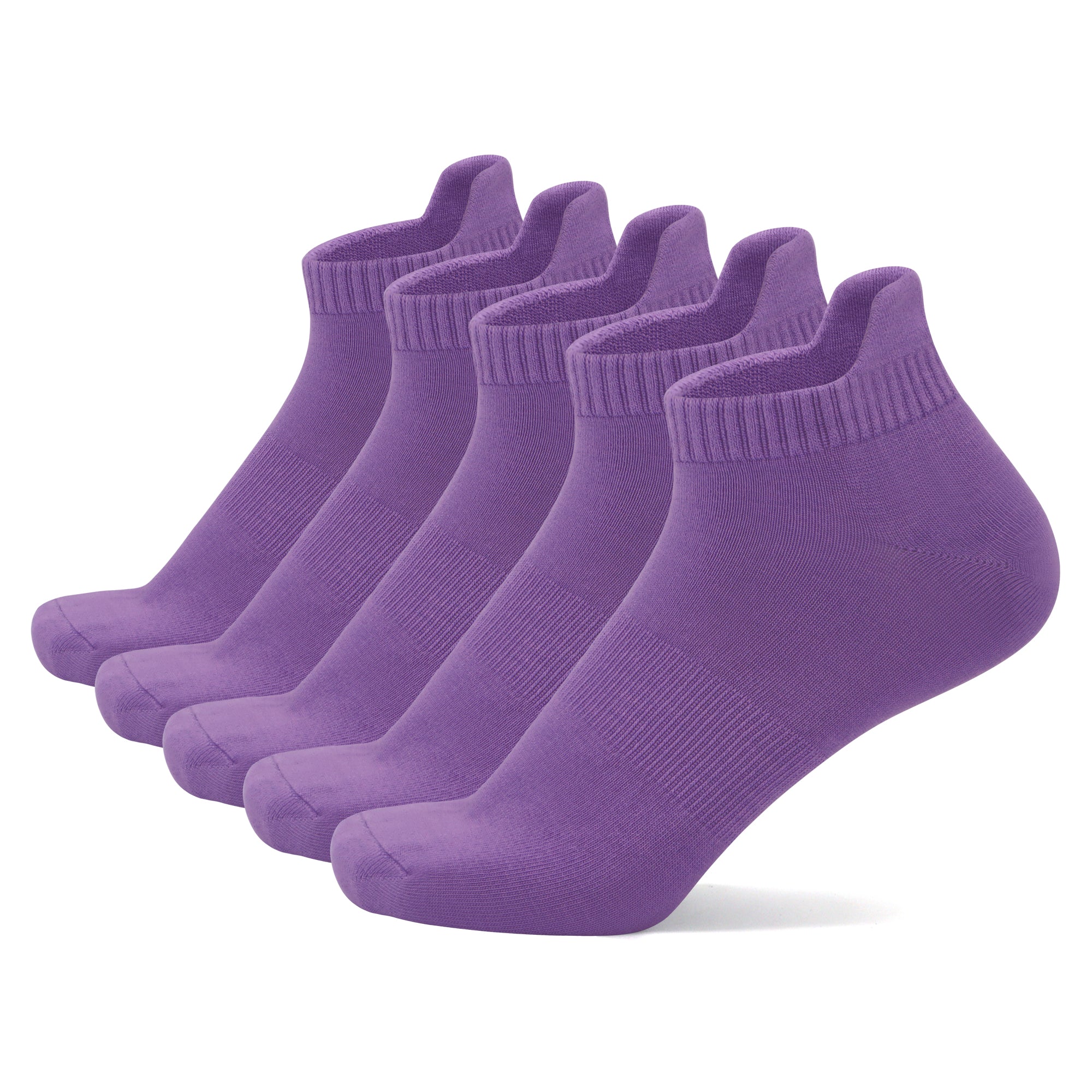 Thin Viscose Bamboo No Show Sock Men Low Cut Socks Odor Resistant Breathable Sock 5 Pairs