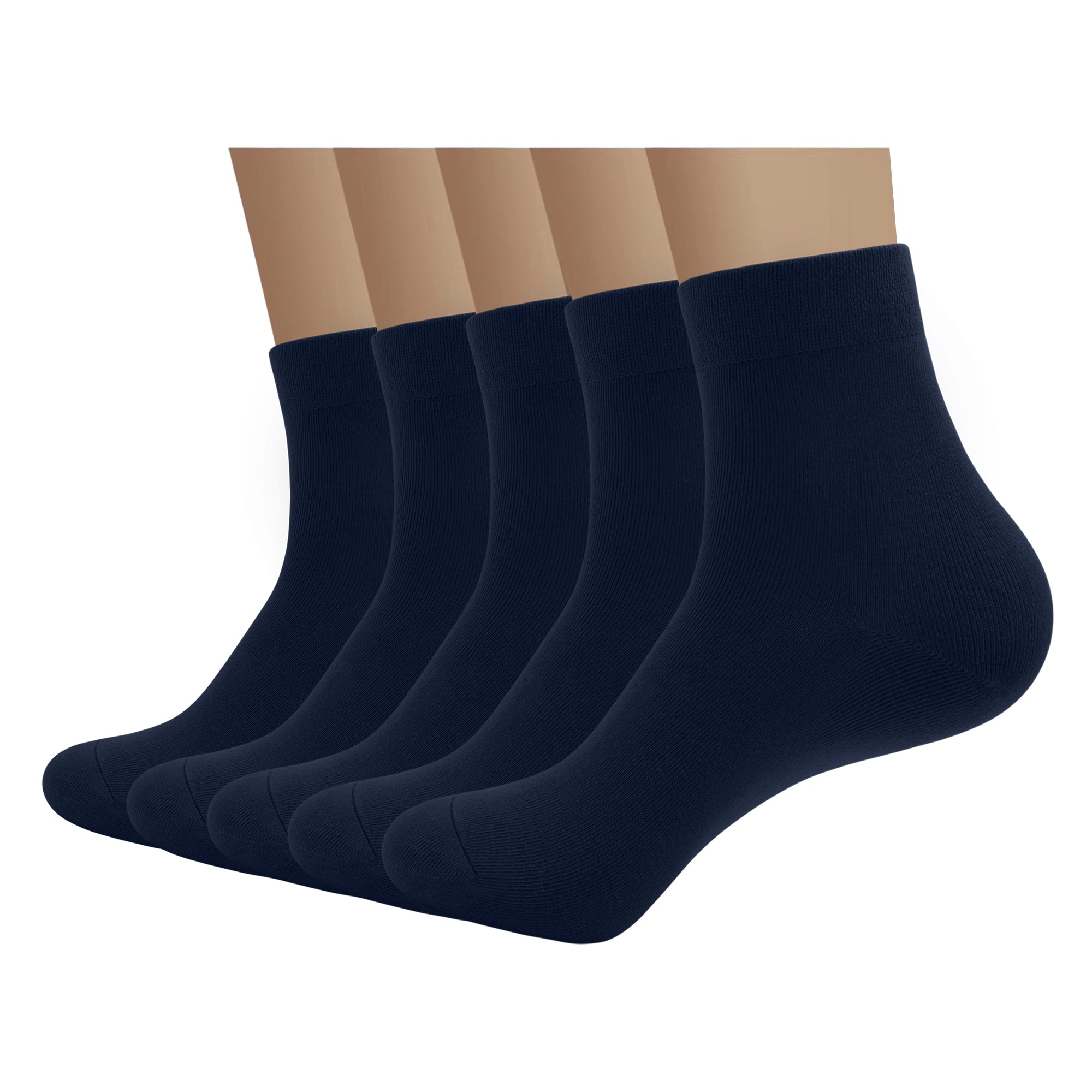 Bamboo Men sock Breathable Sock Low Quarter Thin Ankle Sock Comfort Cool soft Sock 5 Pairs