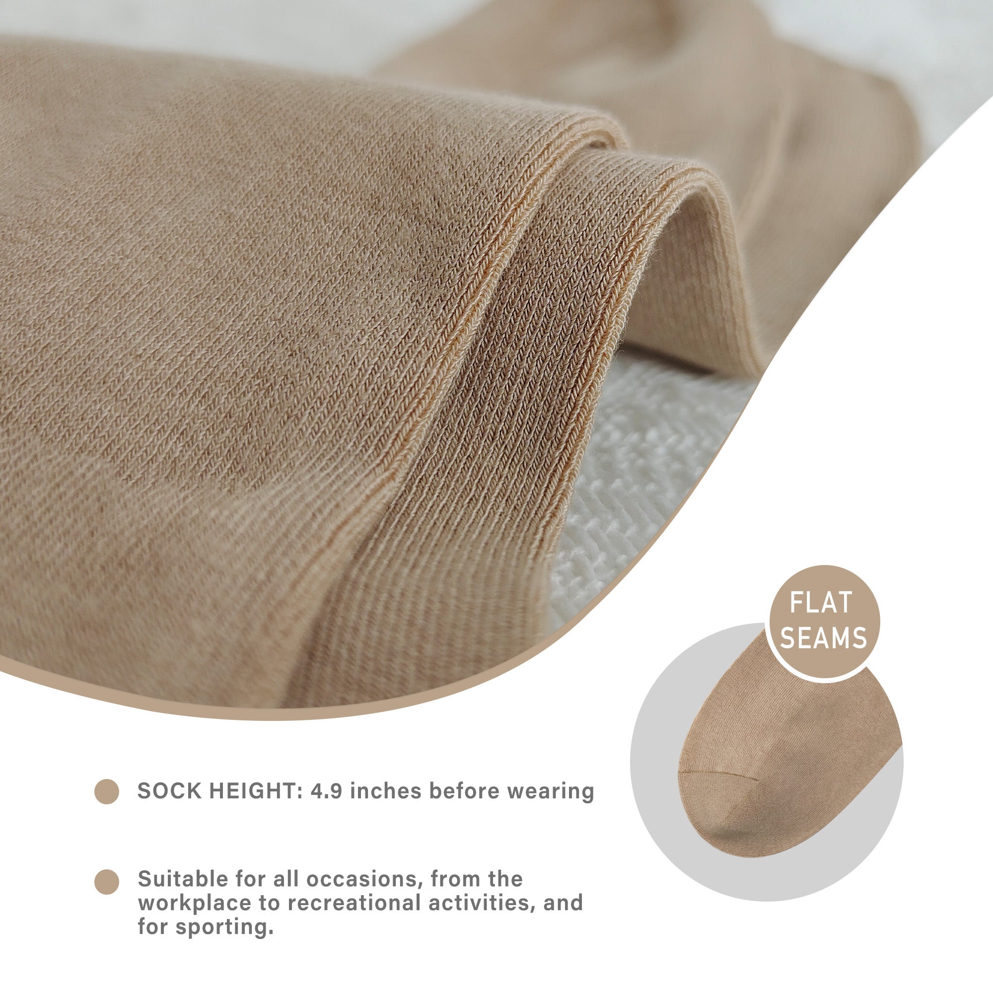 Bamboo Men sock Breathable Sock Low Quarter Thin Ankle Sock Comfort Cool soft Sock 5 Pairs