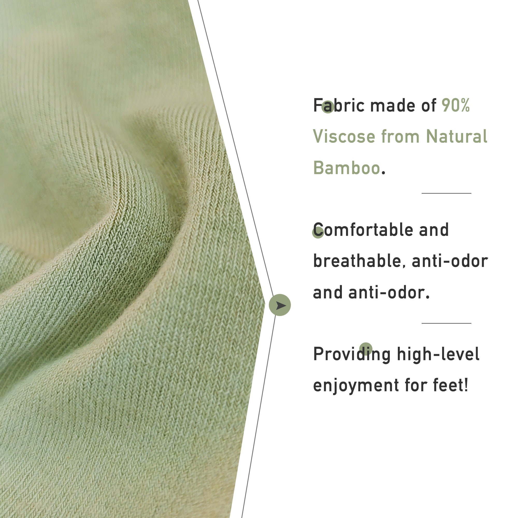 Women's Soft Thin Bamboo Crew Socks, Fit Stretchy Casual, Business, Dress Calf Sock 5 Pairs