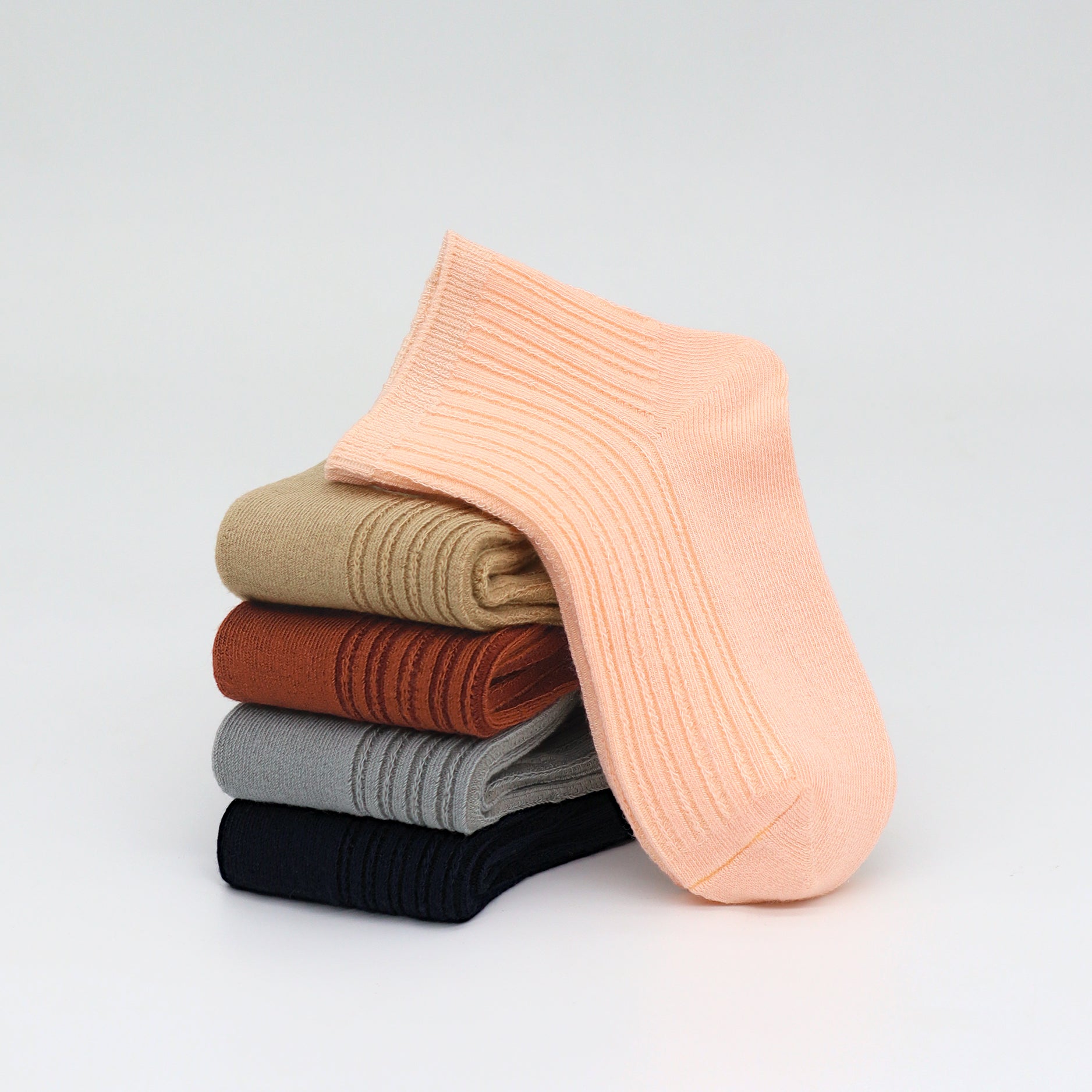 Viscose Bamboo Unisex Baby Boy Girl Socks Toddlers Ankle Crew Thin Soft Socks Stretch Breathable Newborn 5 Pairs