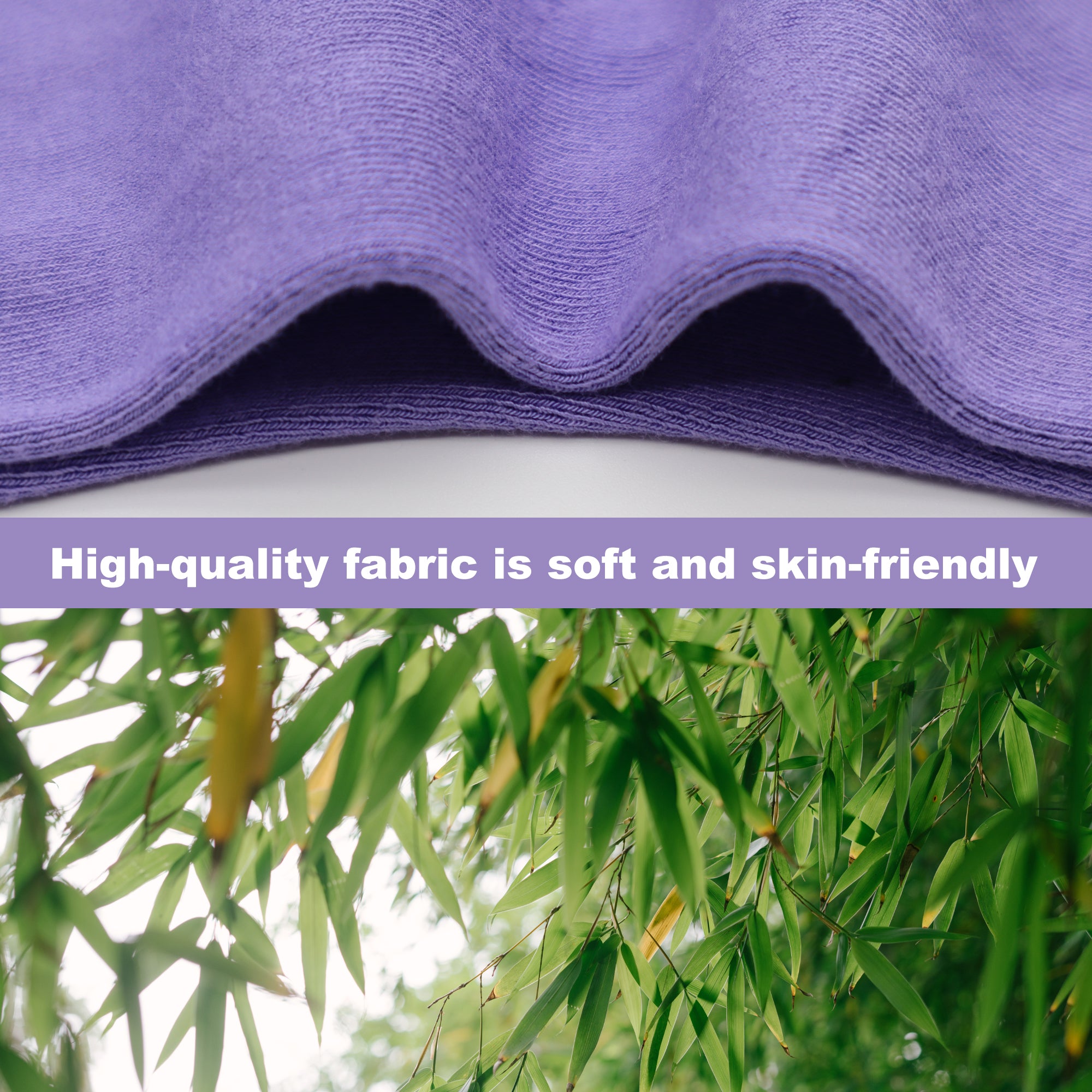 Kids Casual Bamboo School Socks Super Soft Uniform Thin Breathable Stretch Cuffs Boys Girls 5 Pairs