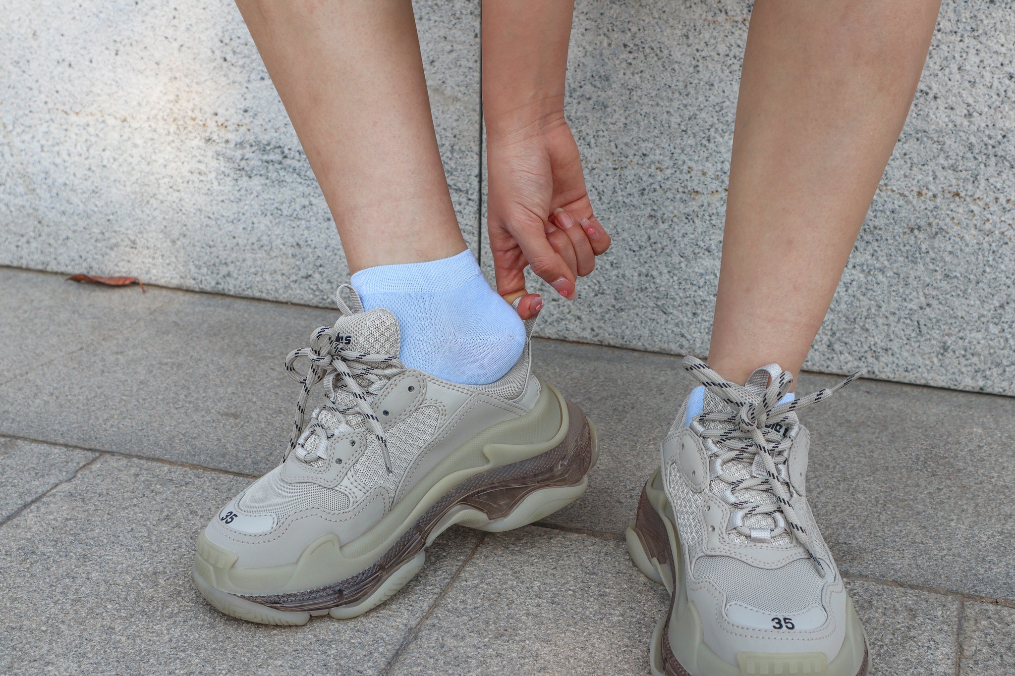 Bamboo Mesh Kids Low Cut Socks Unisex Child Ankle Non Slip Breathable Boy Girl 5 Pairs