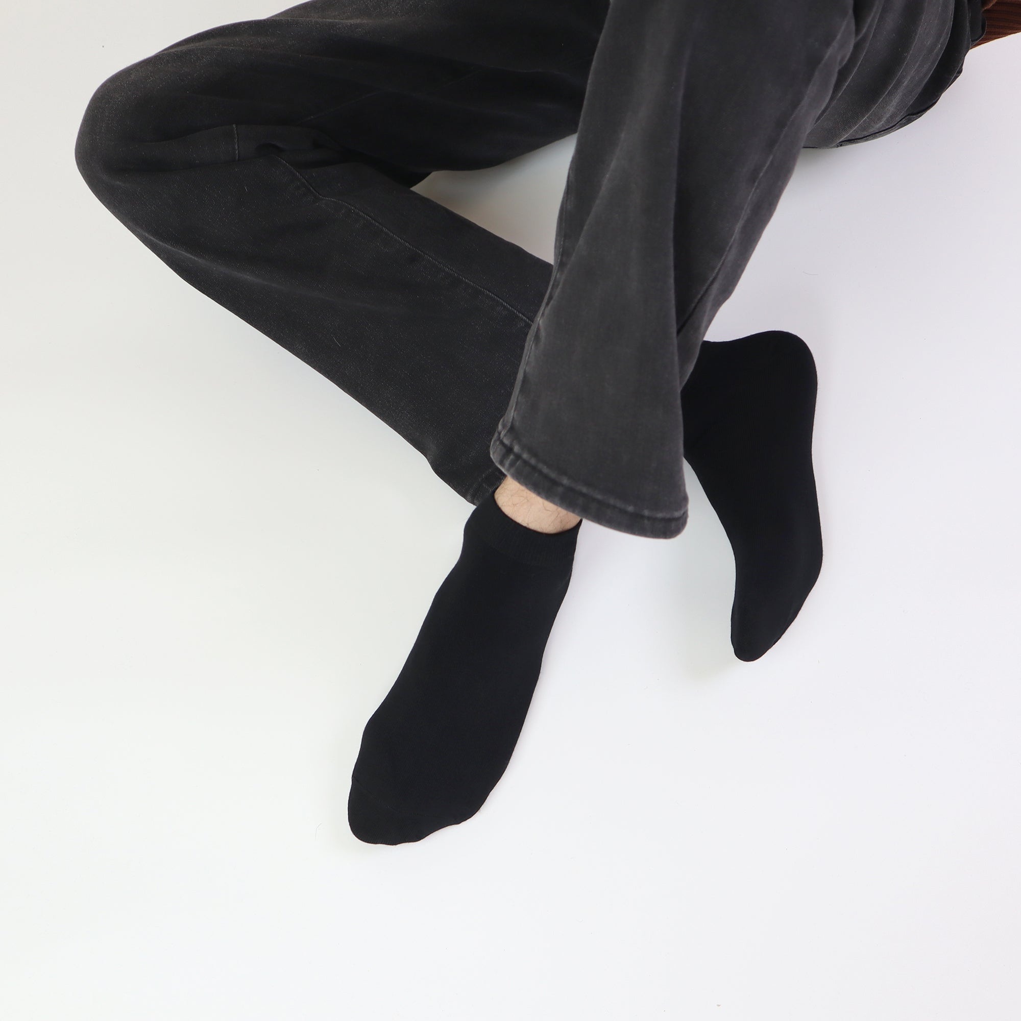 Bamboo Ankle Socks Men Ankle length athletic sock Comfort Cool softy Low Cut Sock