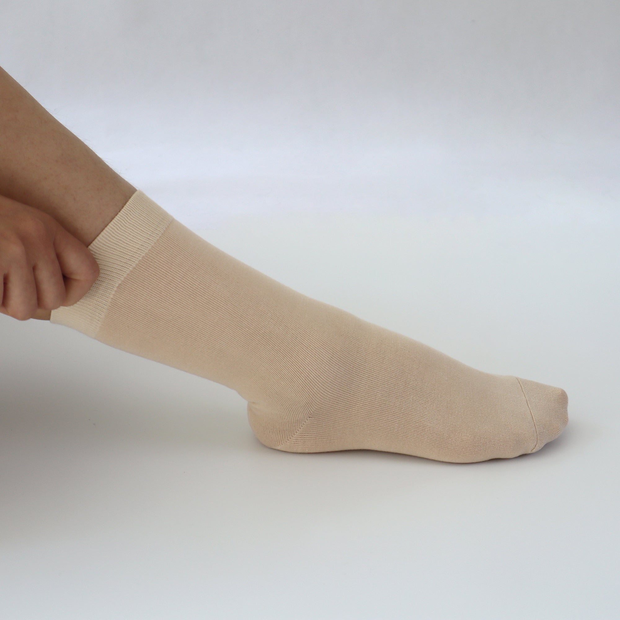 Women's Soft Thin Bamboo Crew Socks, Fit Stretchy Casual, Business, Dress Calf Sock 5 Pairs
