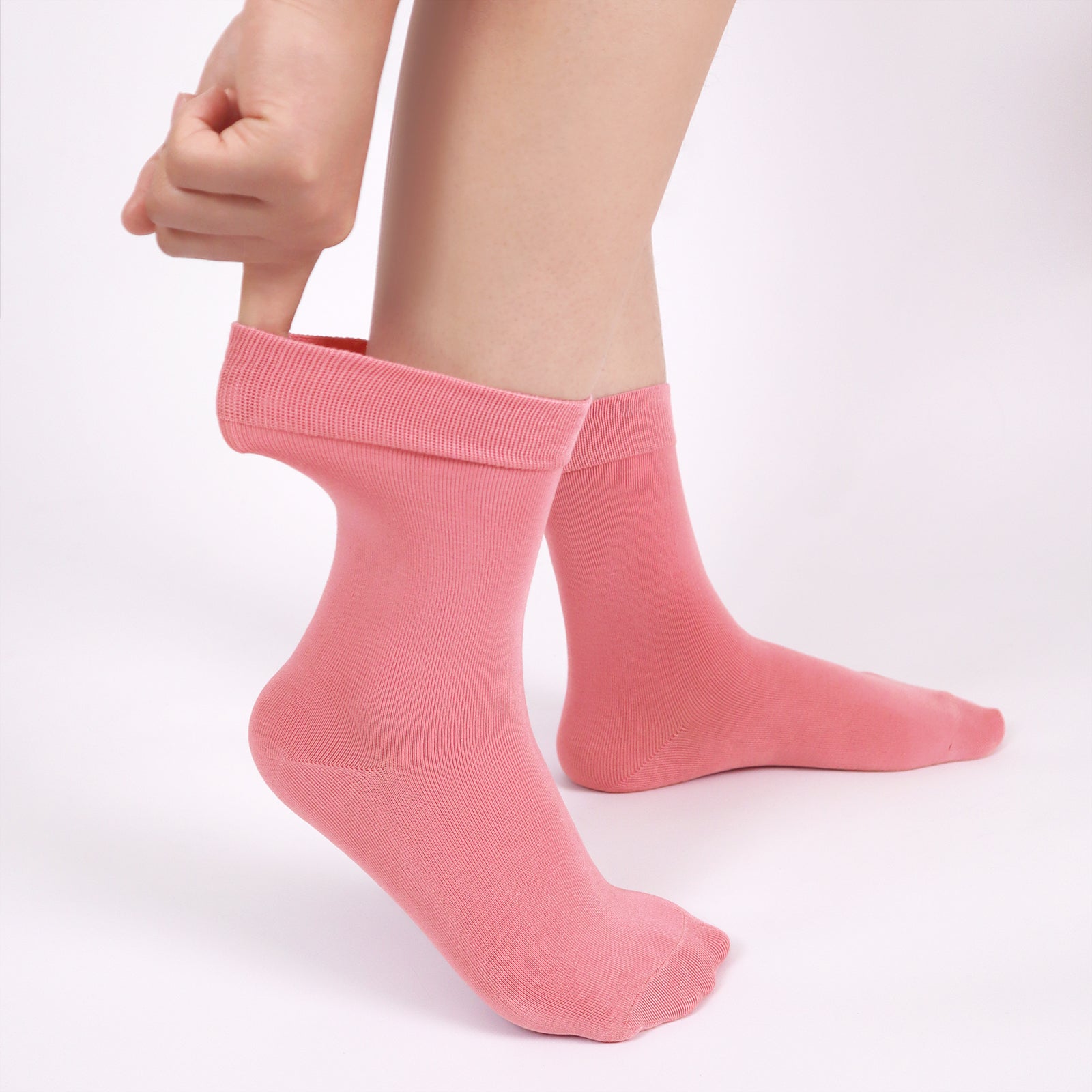 Bamboo Kids Crew Socks School Anti Odor Socks for Boys Girls Uniform Thin Flat Seam Socks 5 Pairs