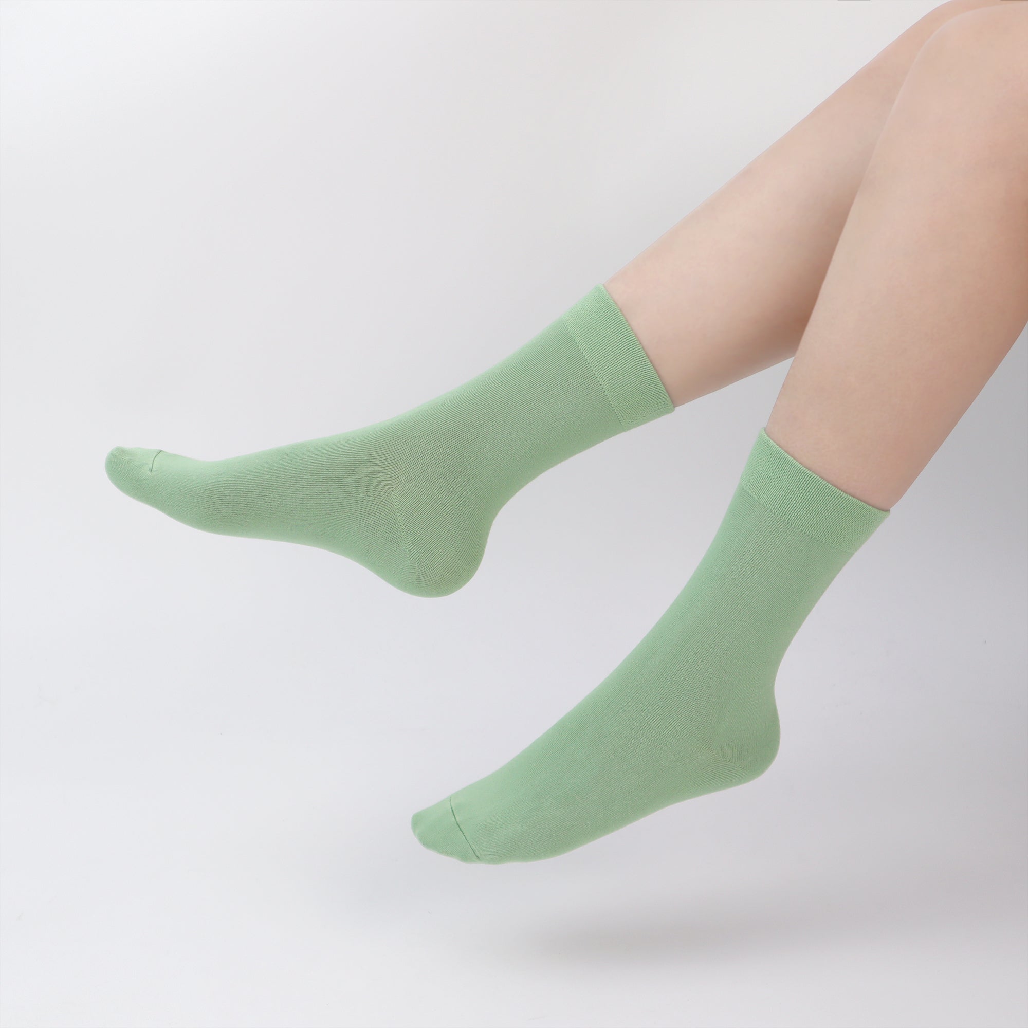 Bamboo Kids Crew Socks School Anti Odor Socks for Boys Girls Uniform Thin Flat Seam Socks 5 Pairs