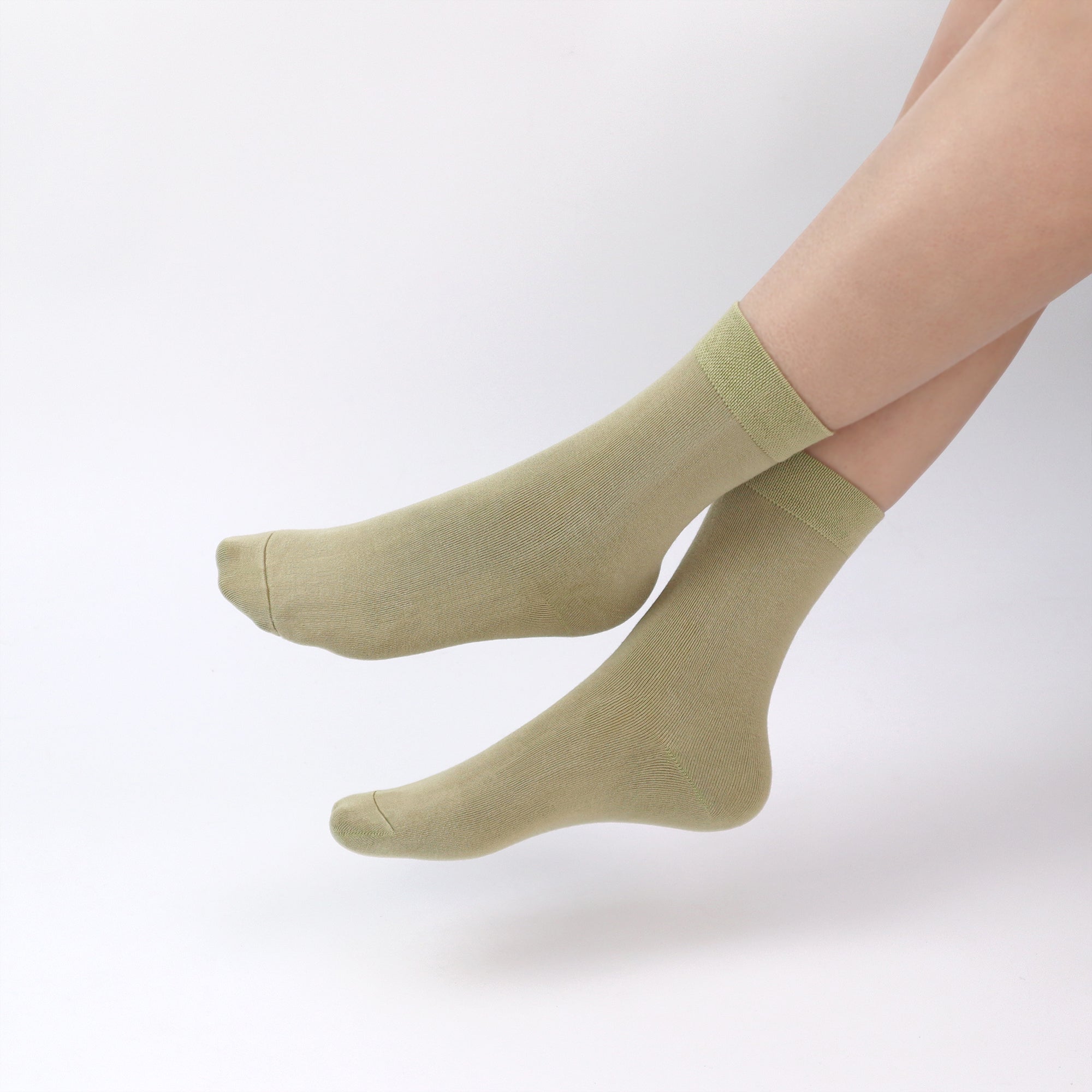 Bamboo Kids Crew Socks School Anti Odor Socks for Boys Girls Uniform Thin Flat Seam Socks 5 Pairs