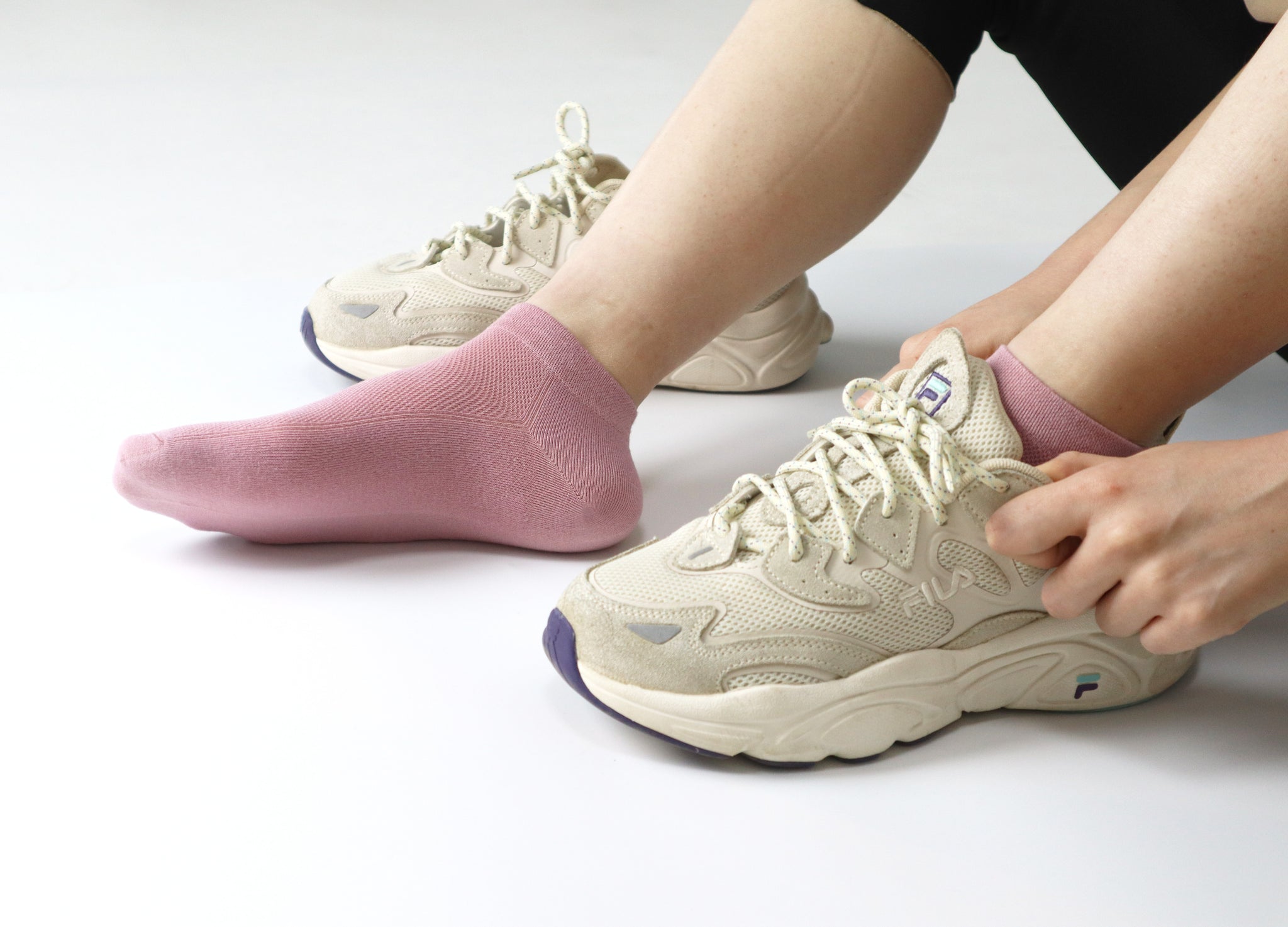 Women Mesh Ankle Socks Bamboo Summer Cool Socks Soft Ultra Thin Low Cut Sock 5 Pairs, 4-8/9-11