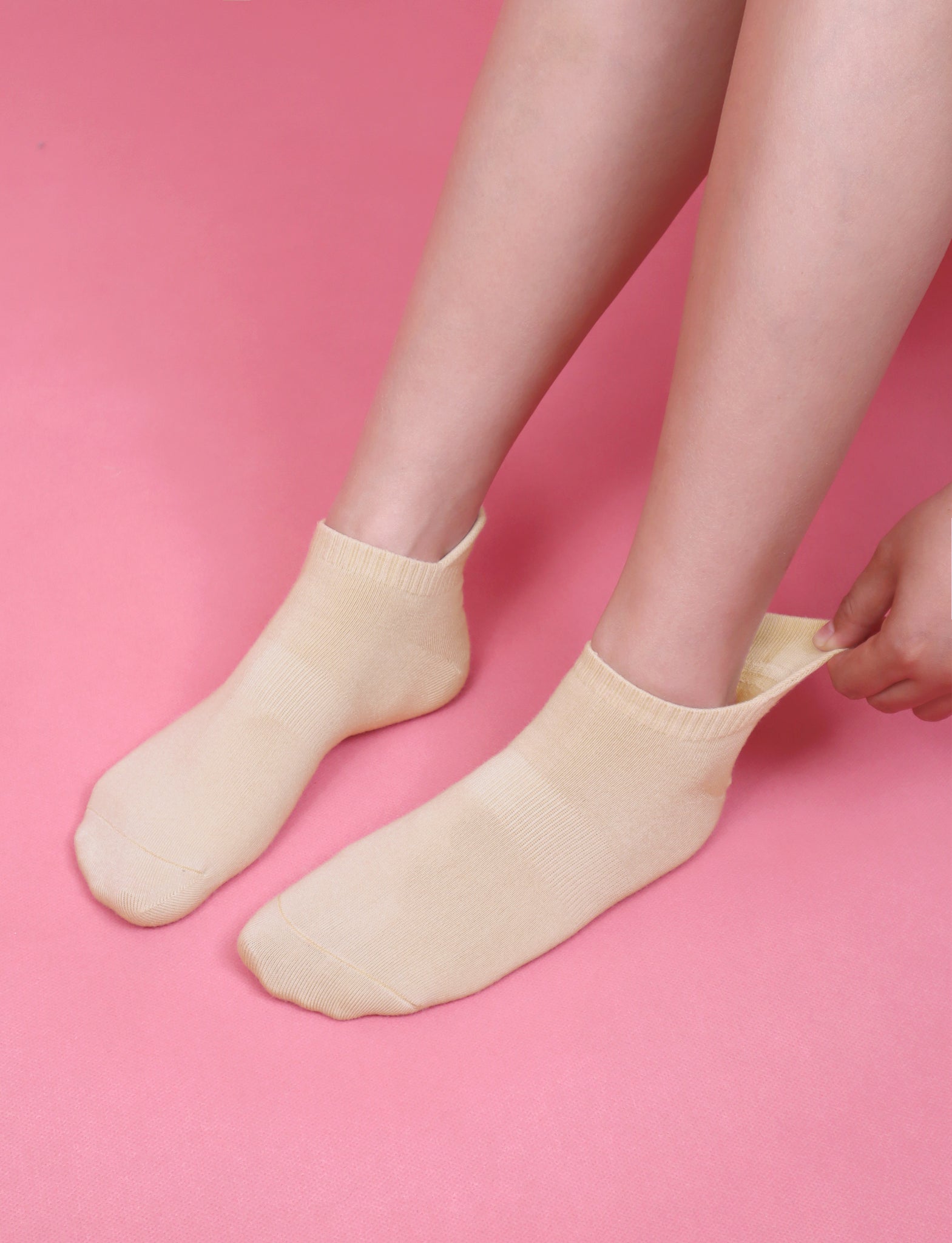 Viscose Bamboo No Show Sock Women Ankle Thin Low Cut Socks Arch Support Breathable Athletic Sock 5 Pairs