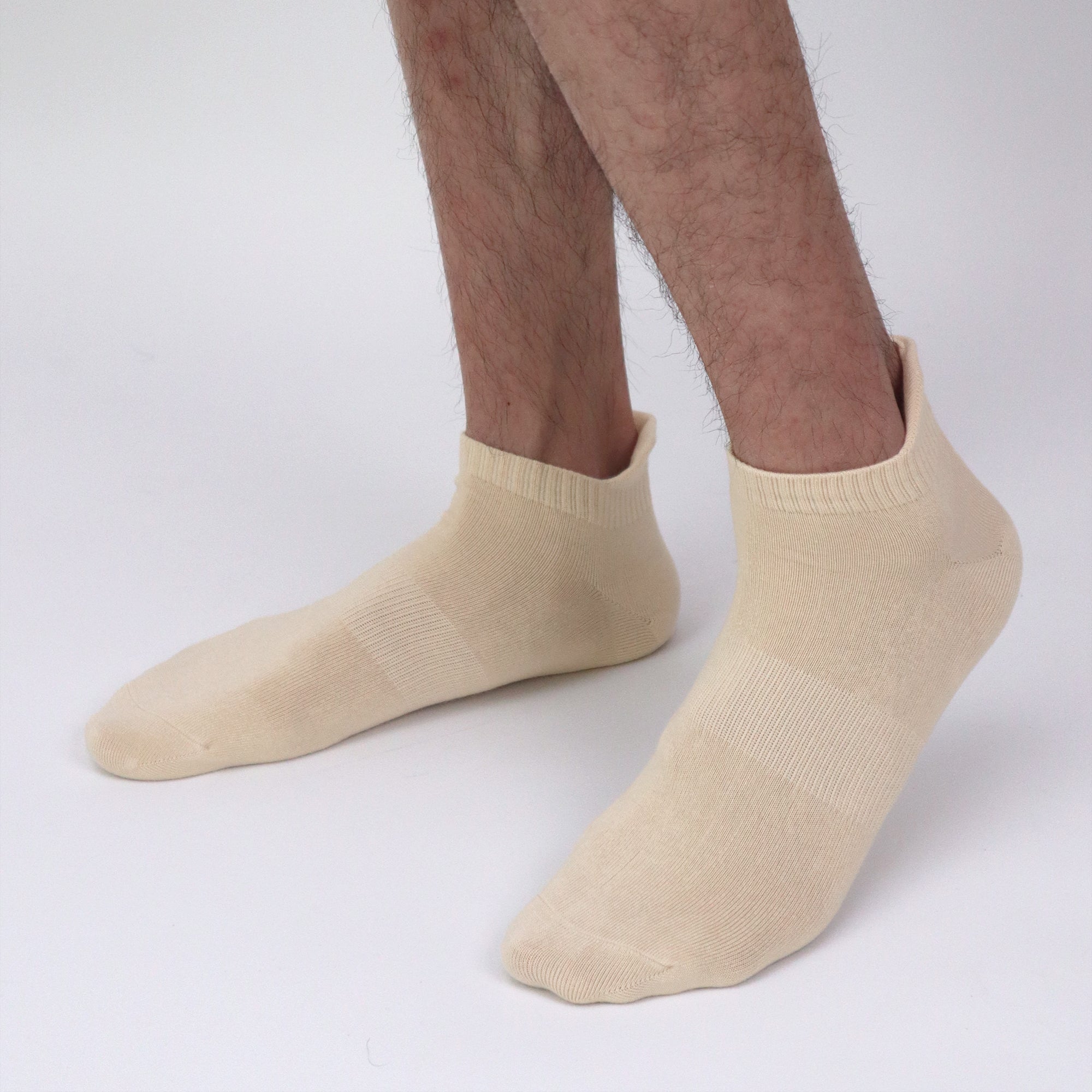 Thin Viscose Bamboo No Show Sock Men Low Cut Socks Odor Resistant Breathable Sock 5 Pairs