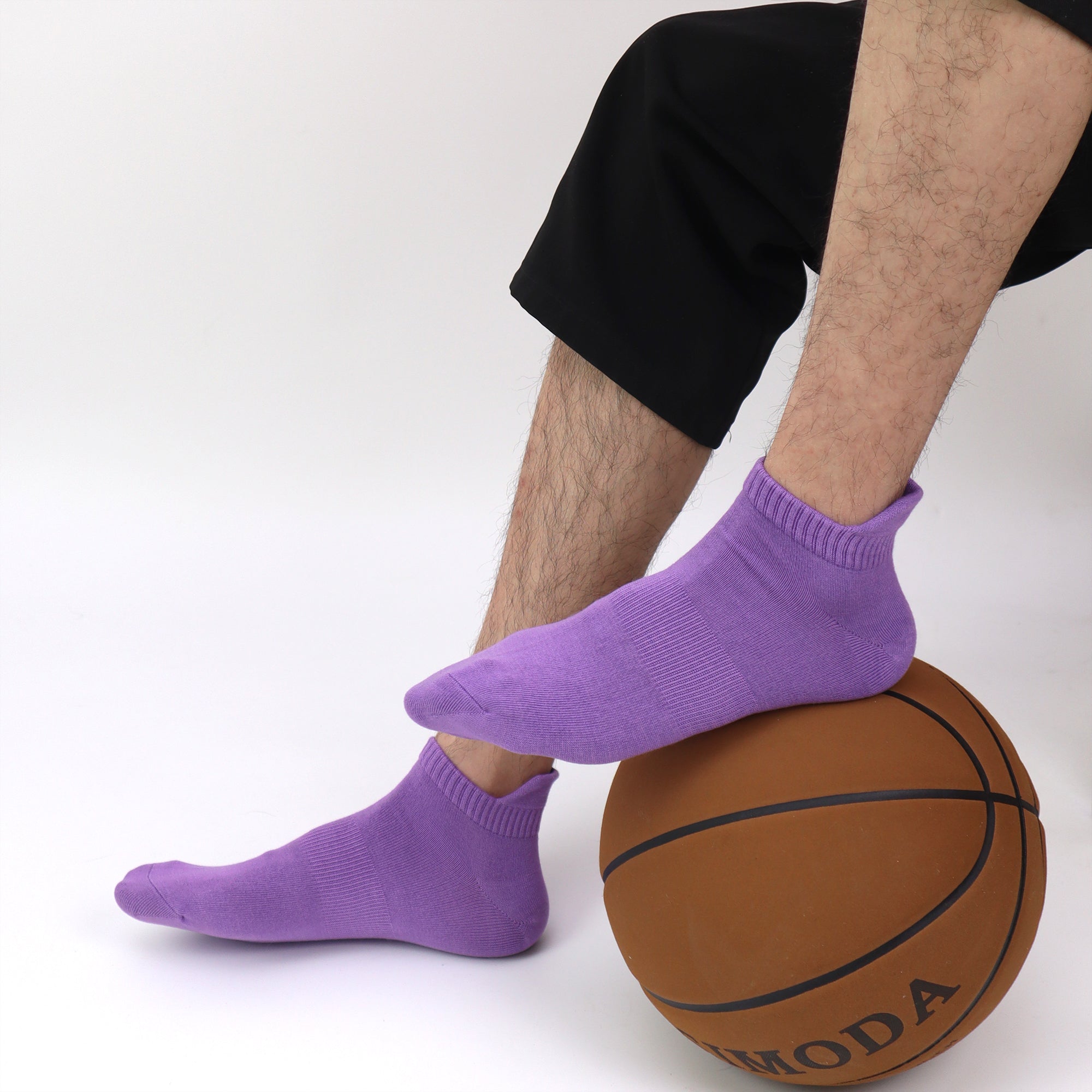 Thin Viscose Bamboo No Show Sock Men Low Cut Socks Odor Resistant Breathable Sock 5 Pairs