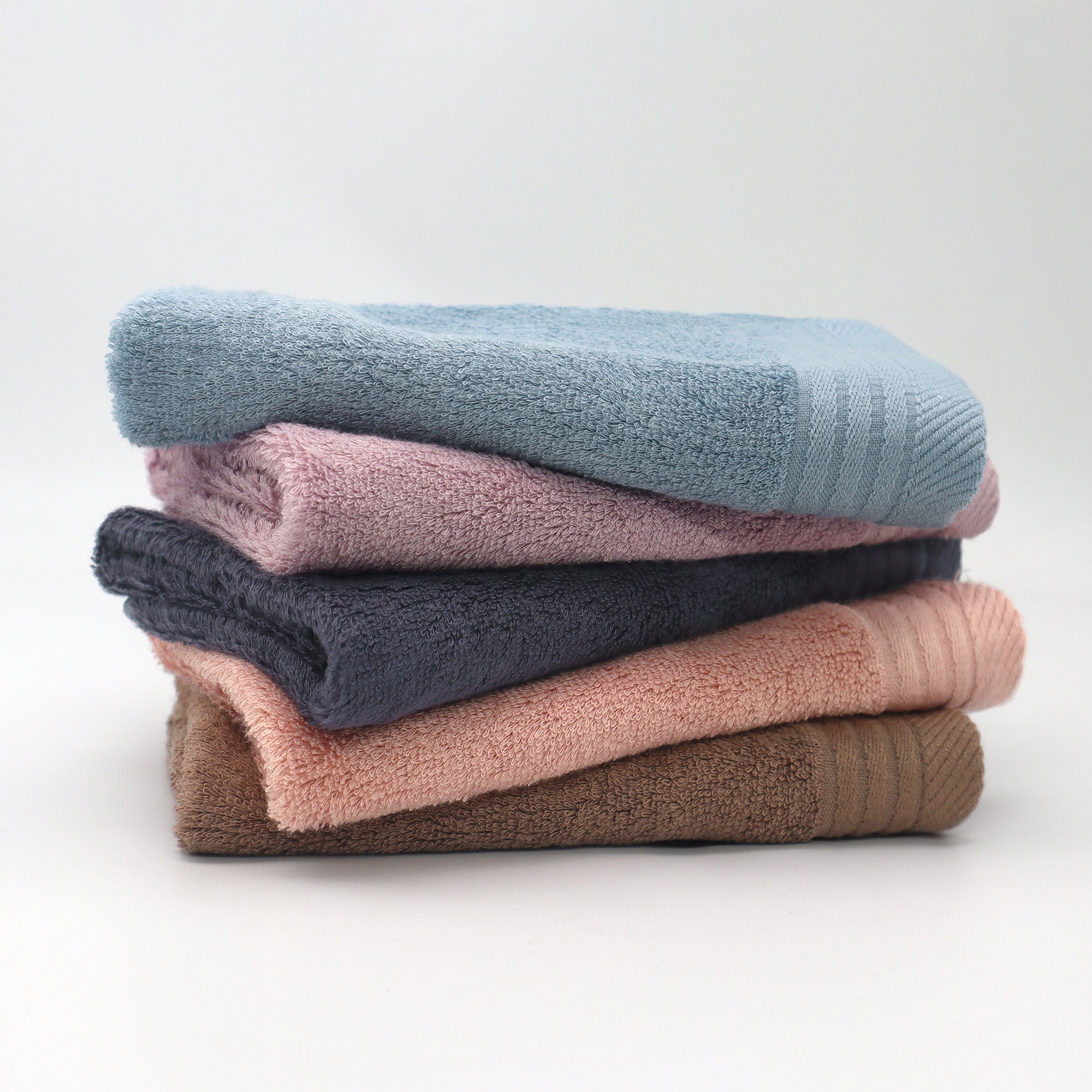 Premium Viscose Bamboo Washcloth Set - Pack of 4, 13x13 in Soft and Absorbent, Durable and Comfortable, Suitable for Body & Face, Baby and Adults