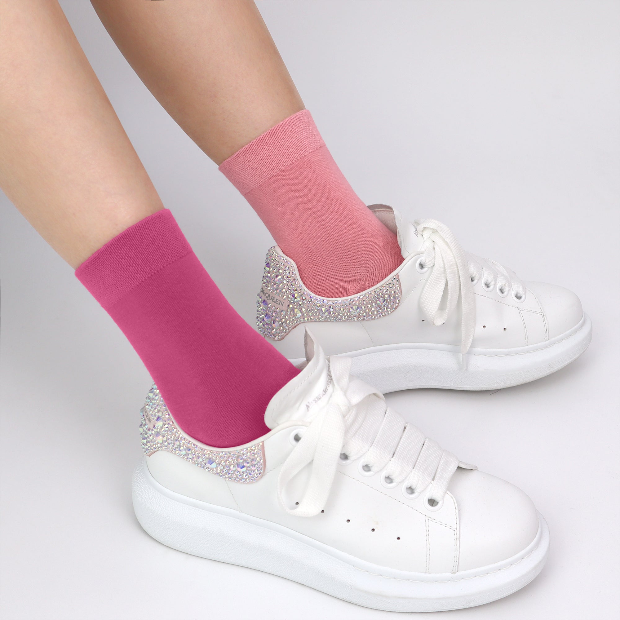 Kids Casual Bamboo School Socks Super Soft Uniform Thin Breathable Stretch Cuffs Boys Girls 5 Pairs