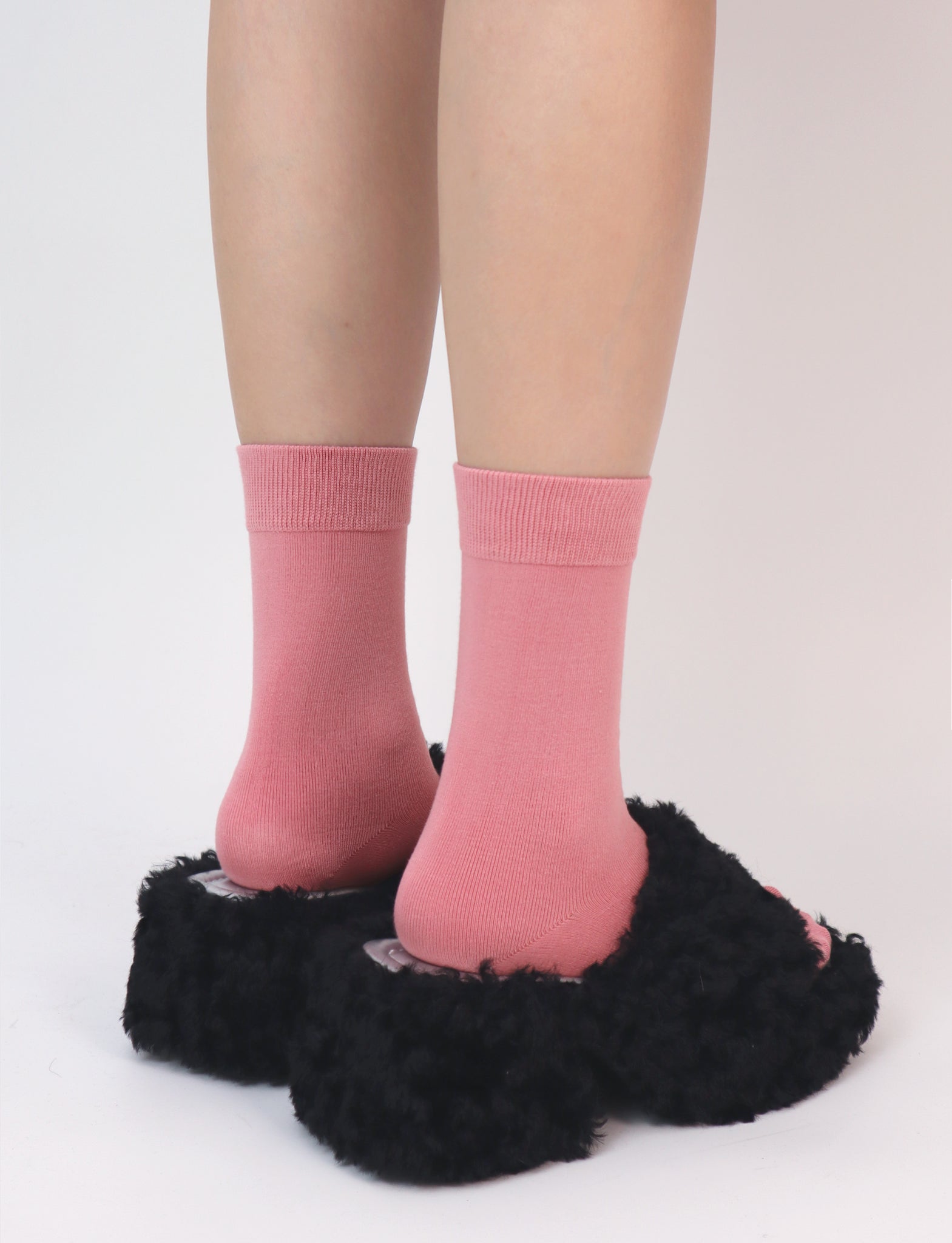 Women's Soft Thin Bamboo Crew Socks, Fit Stretchy Casual, Business, Dress Calf Sock 5 Pairs