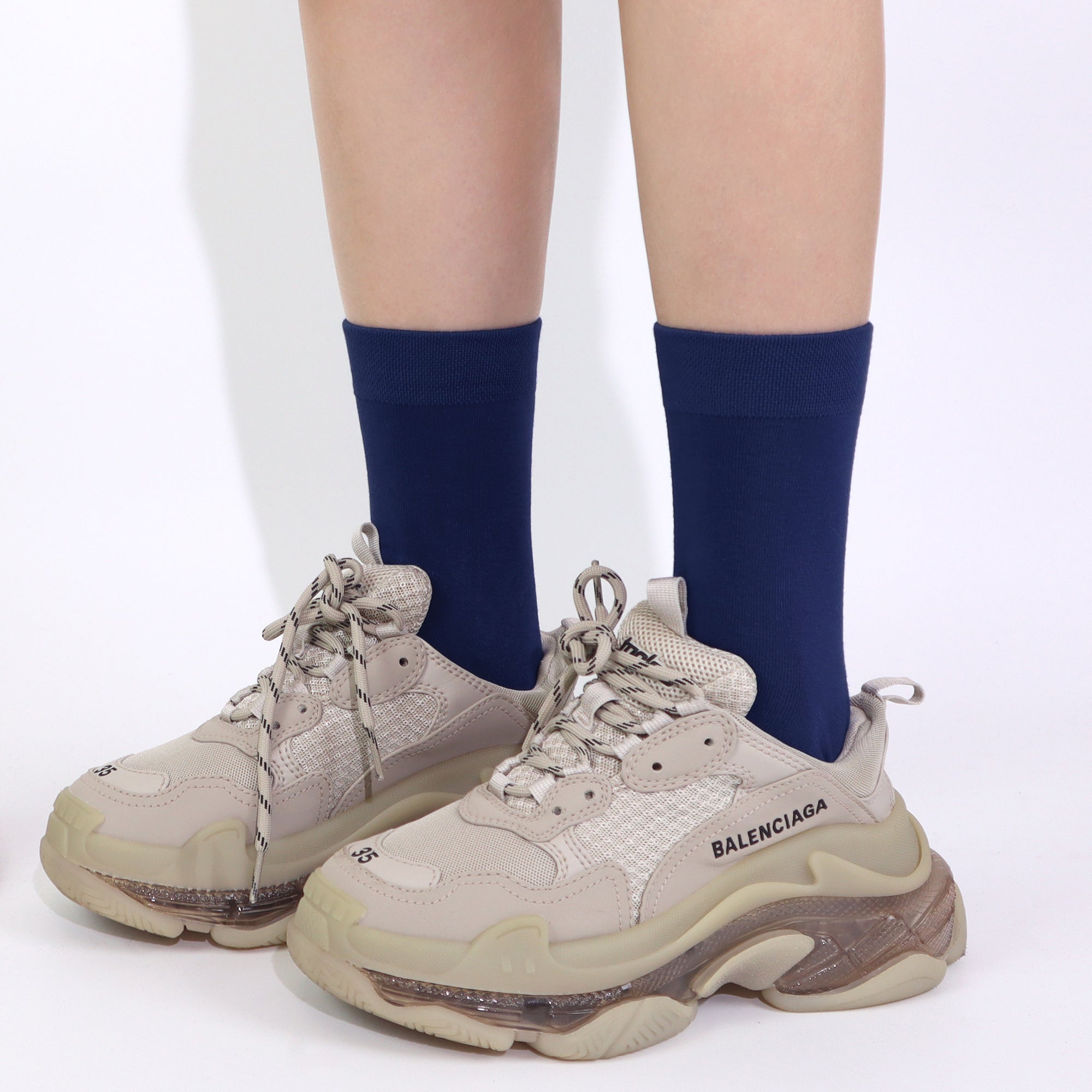Kids Casual Bamboo School Socks Super Soft Uniform Thin Breathable Stretch Cuffs Boys Girls 5 Pairs