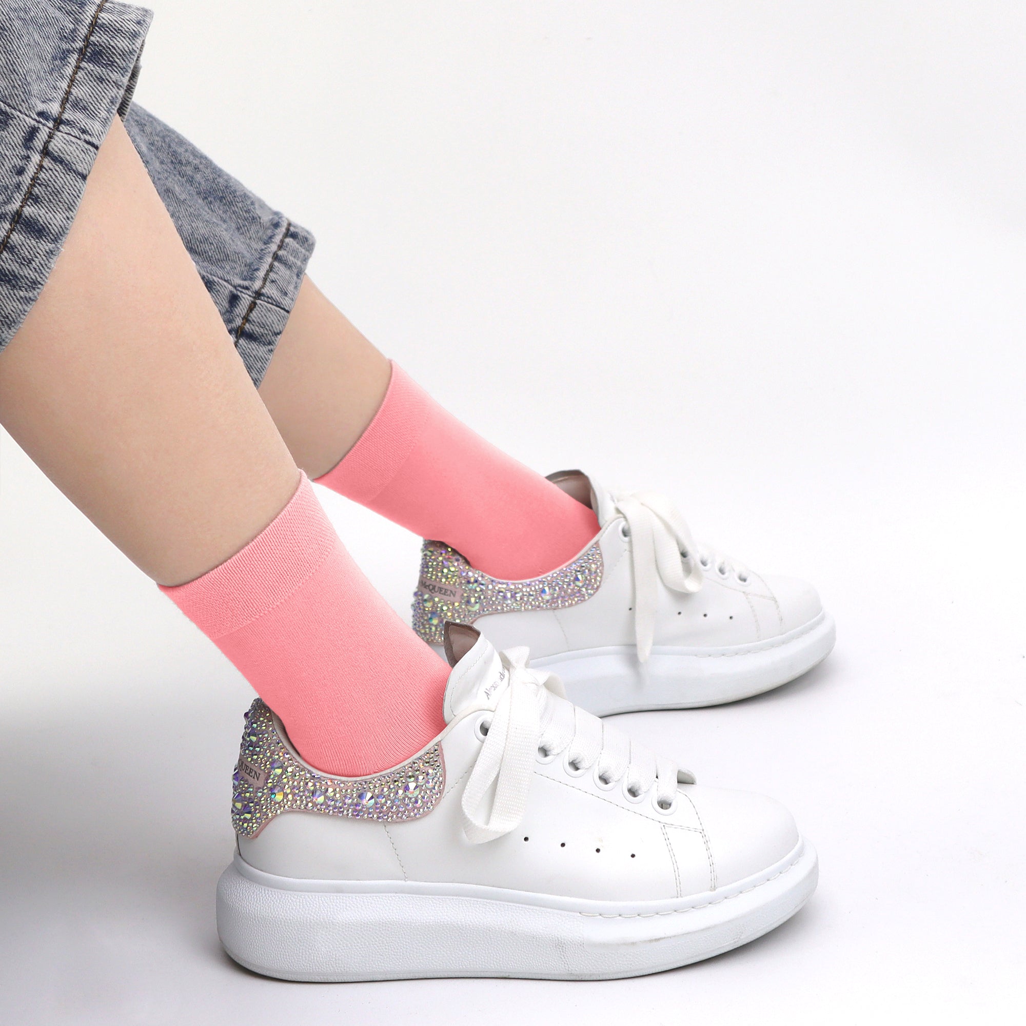 Kids Casual Bamboo School Socks Super Soft Uniform Thin Breathable Stretch Cuffs Boys Girls 5 Pairs