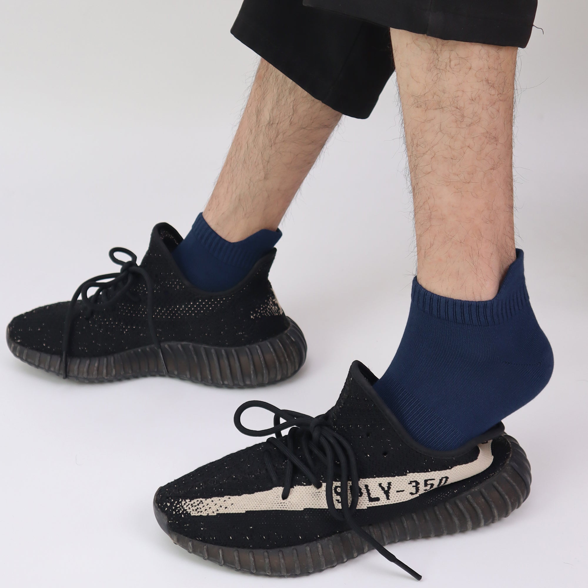 Thin Viscose Bamboo No Show Sock Men Low Cut Socks Odor Resistant Breathable Sock 5 Pairs