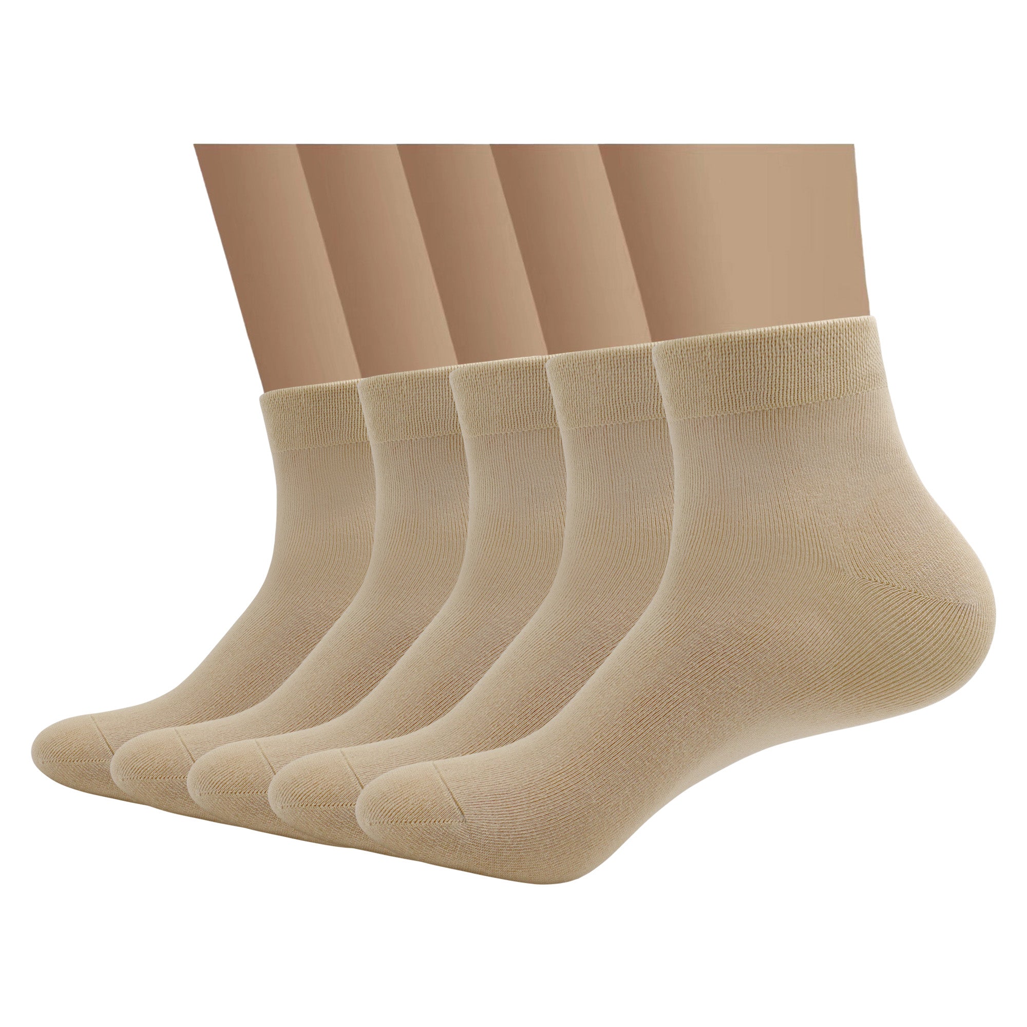 Bamboo Men sock Breathable Sock Low Quarter Thin Ankle Sock Comfort Cool soft Sock 5 Pairs