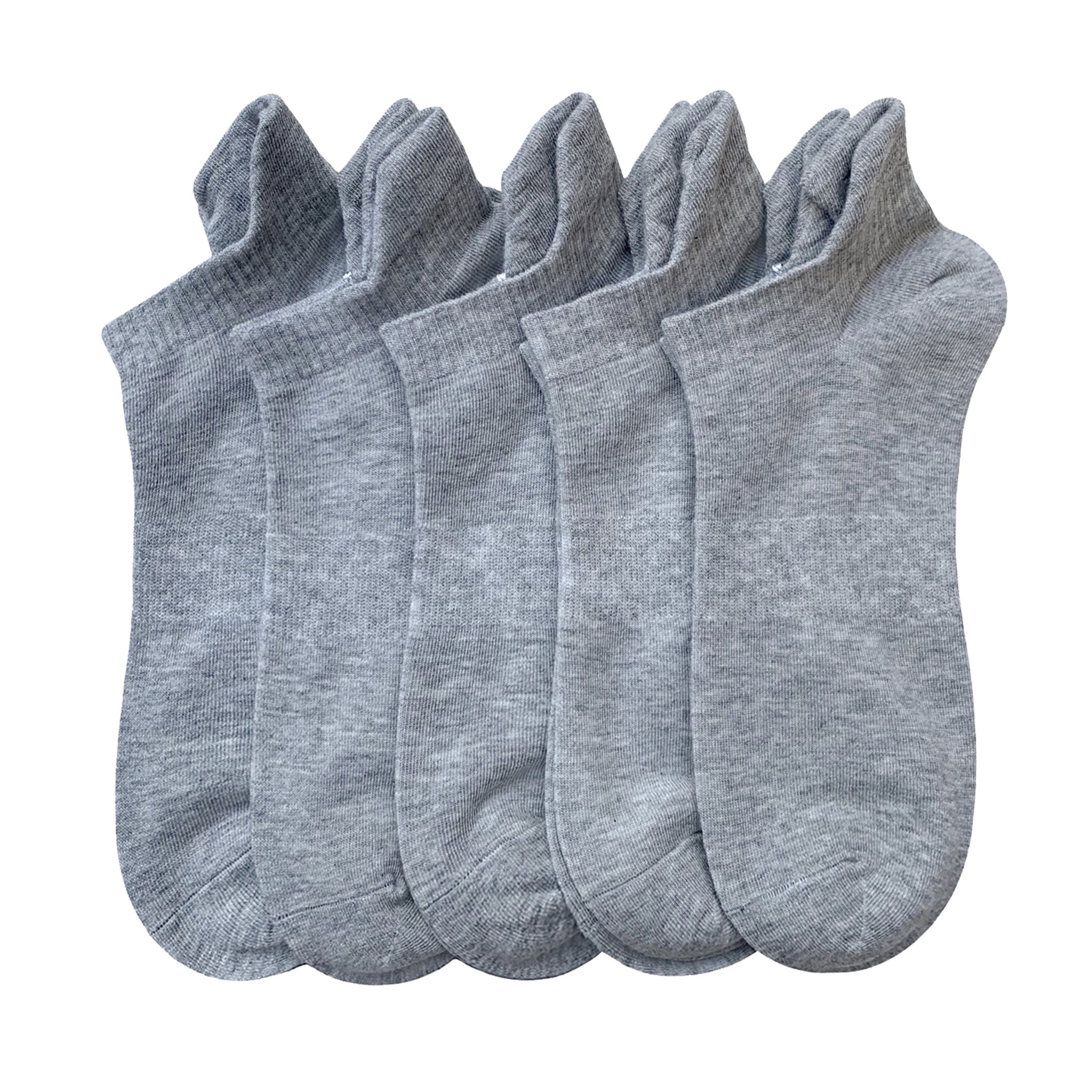 Grey Bamboo Sports Socks For Men – Mint & Oak