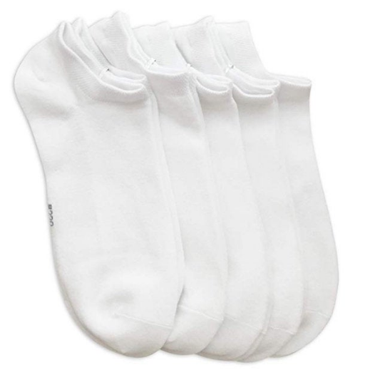 Bamboo No Show Sock Women Thin Low Cut Socks Odor Resistant Breathable Sock 5 Pair - Serisimple